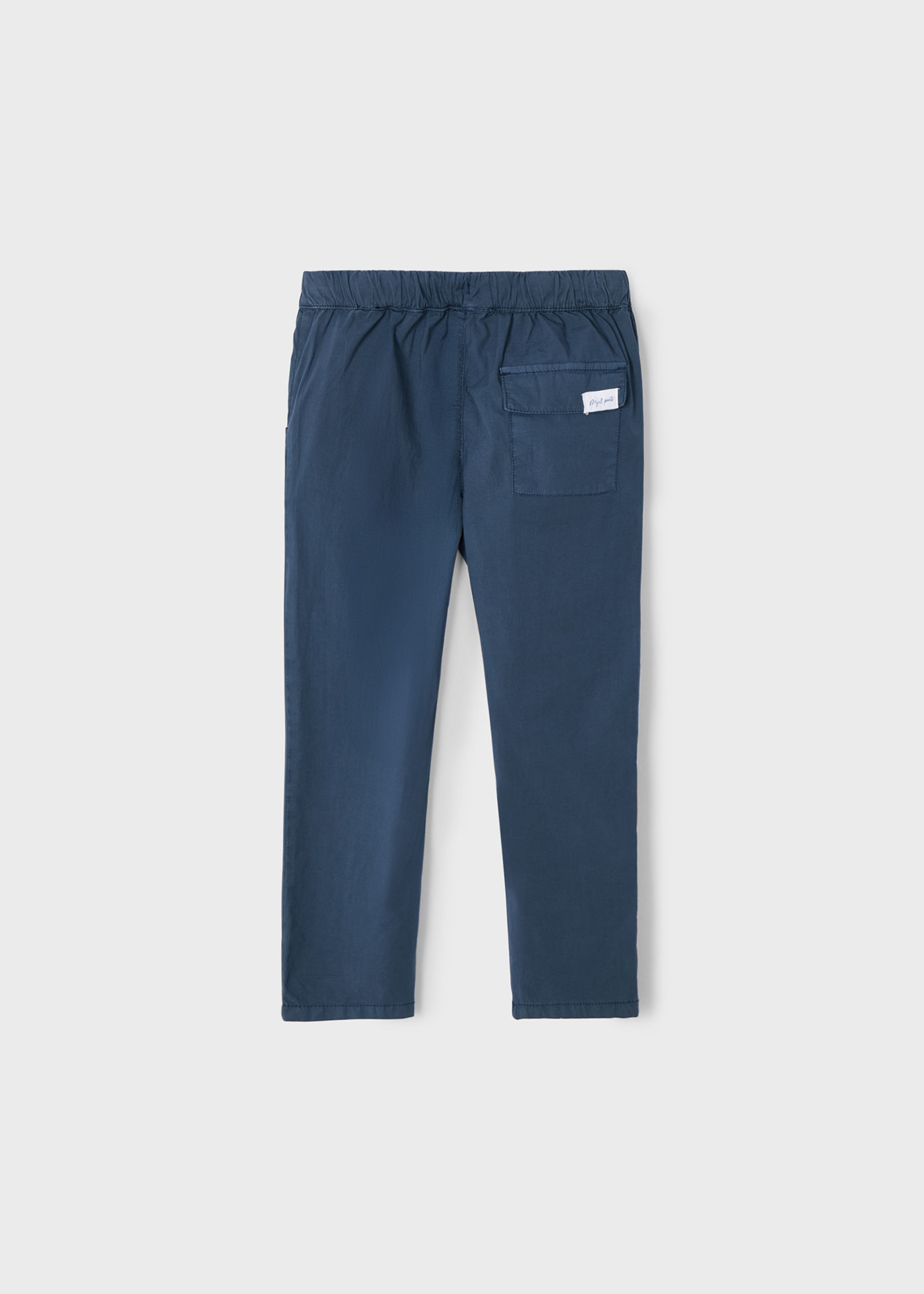 Boy chino trousers with drawstring