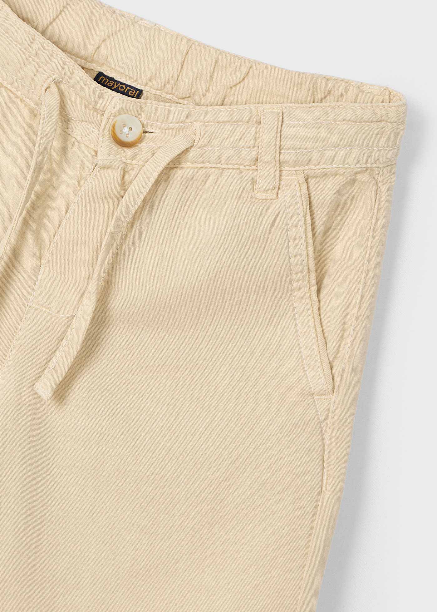 Pantalón cordón con lino niño