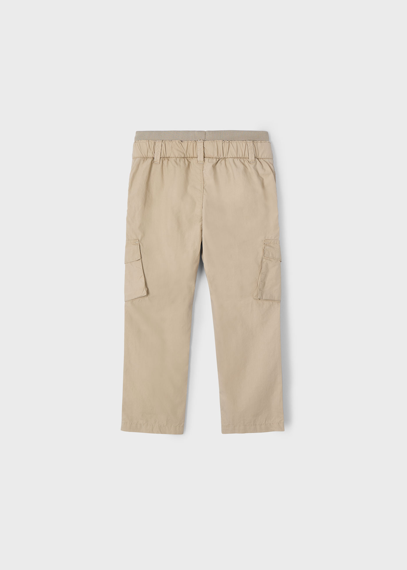 Boy trousers with drawstring