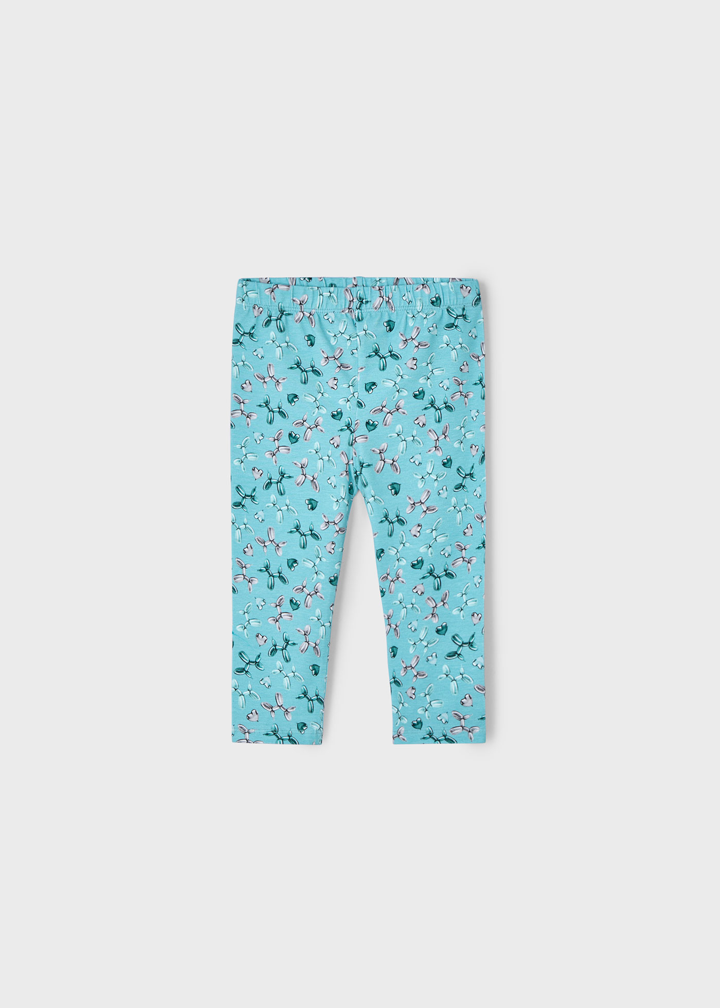 Legginsy ze wzorem dla dziewczynki