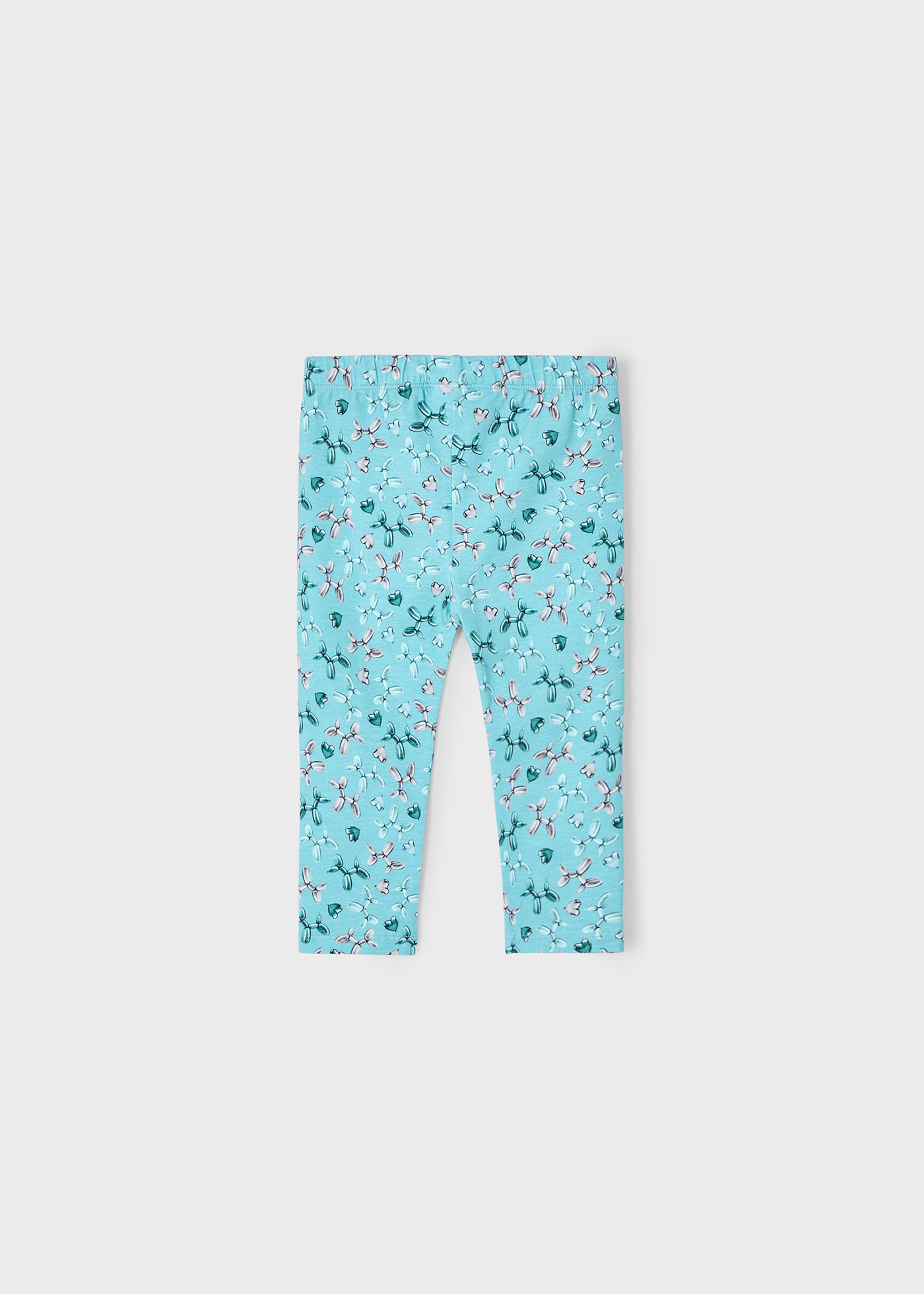 Legginsy ze wzorem dla dziewczynki