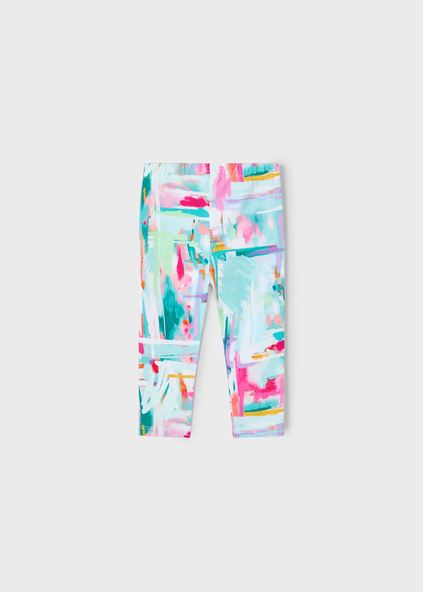 Legginsy ze wzorem dla dziewczynki