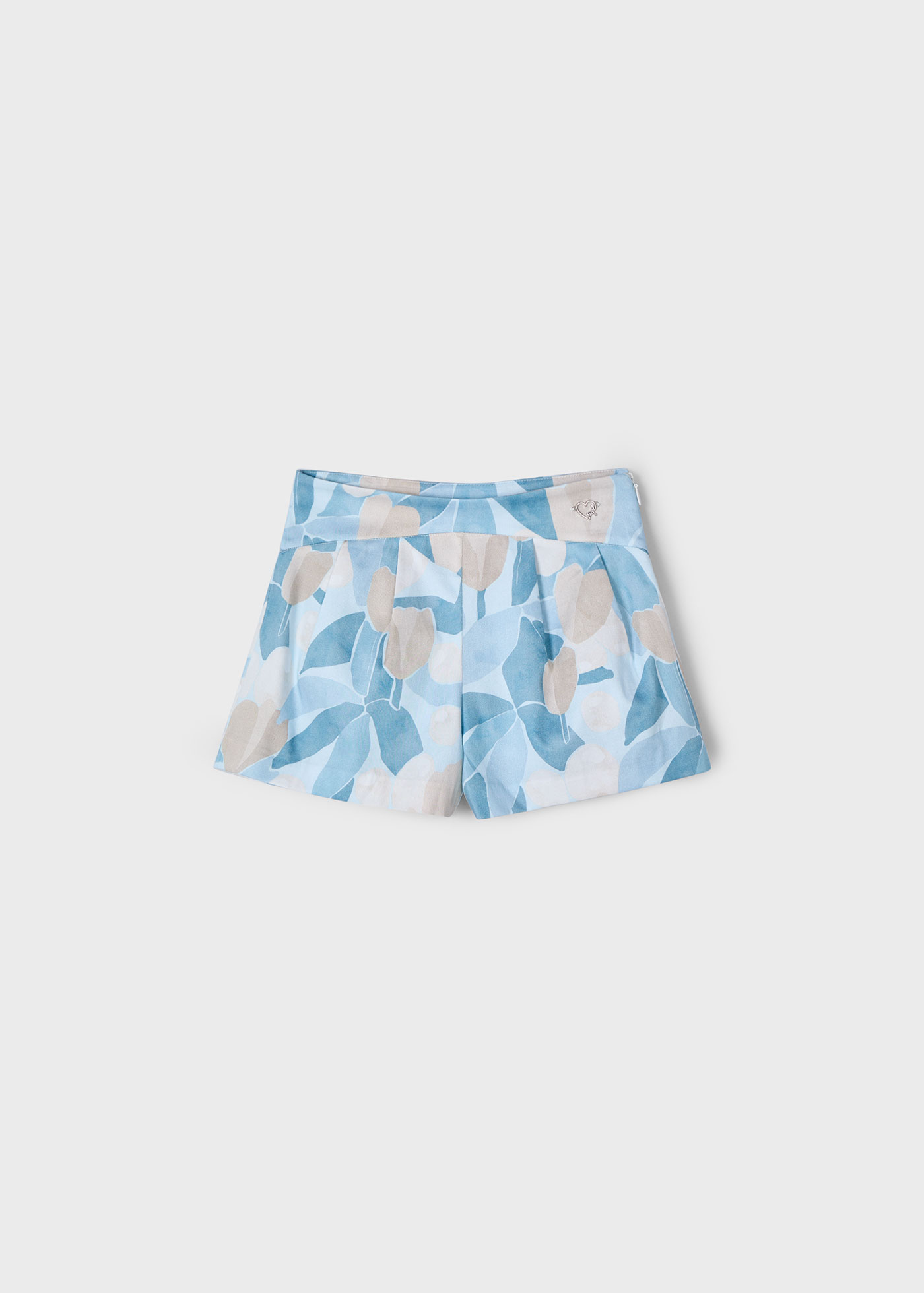 Gonna pantalone stampato bambina