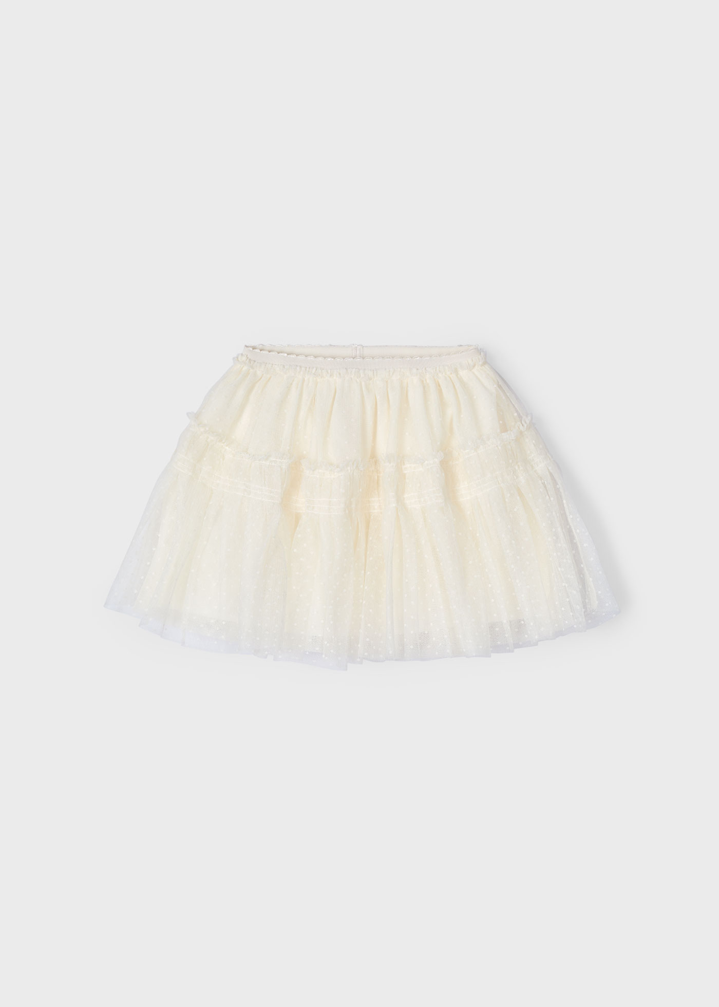 Jupe en tulle plumeti fille