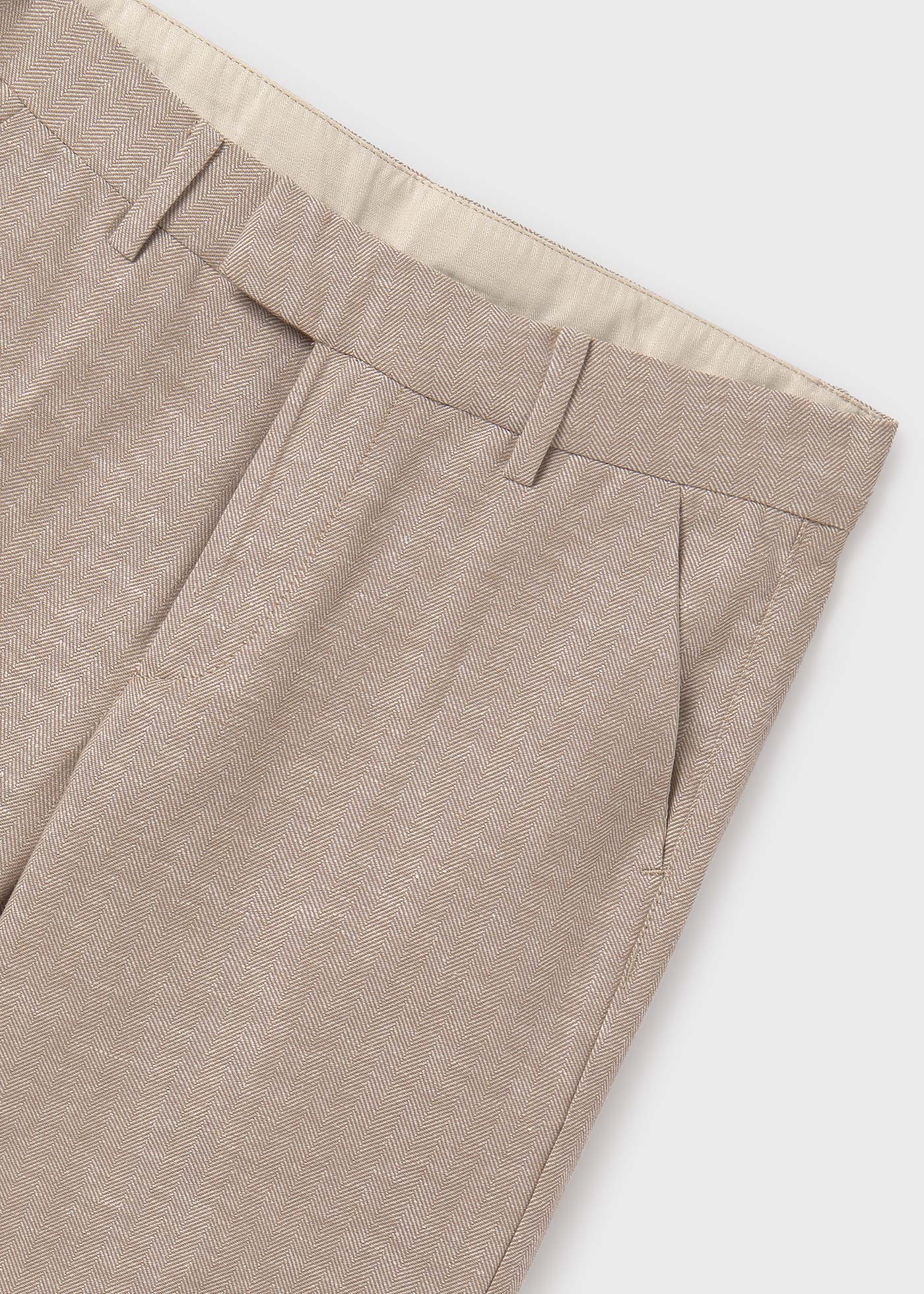 Bermuda elegante lino ragazzo