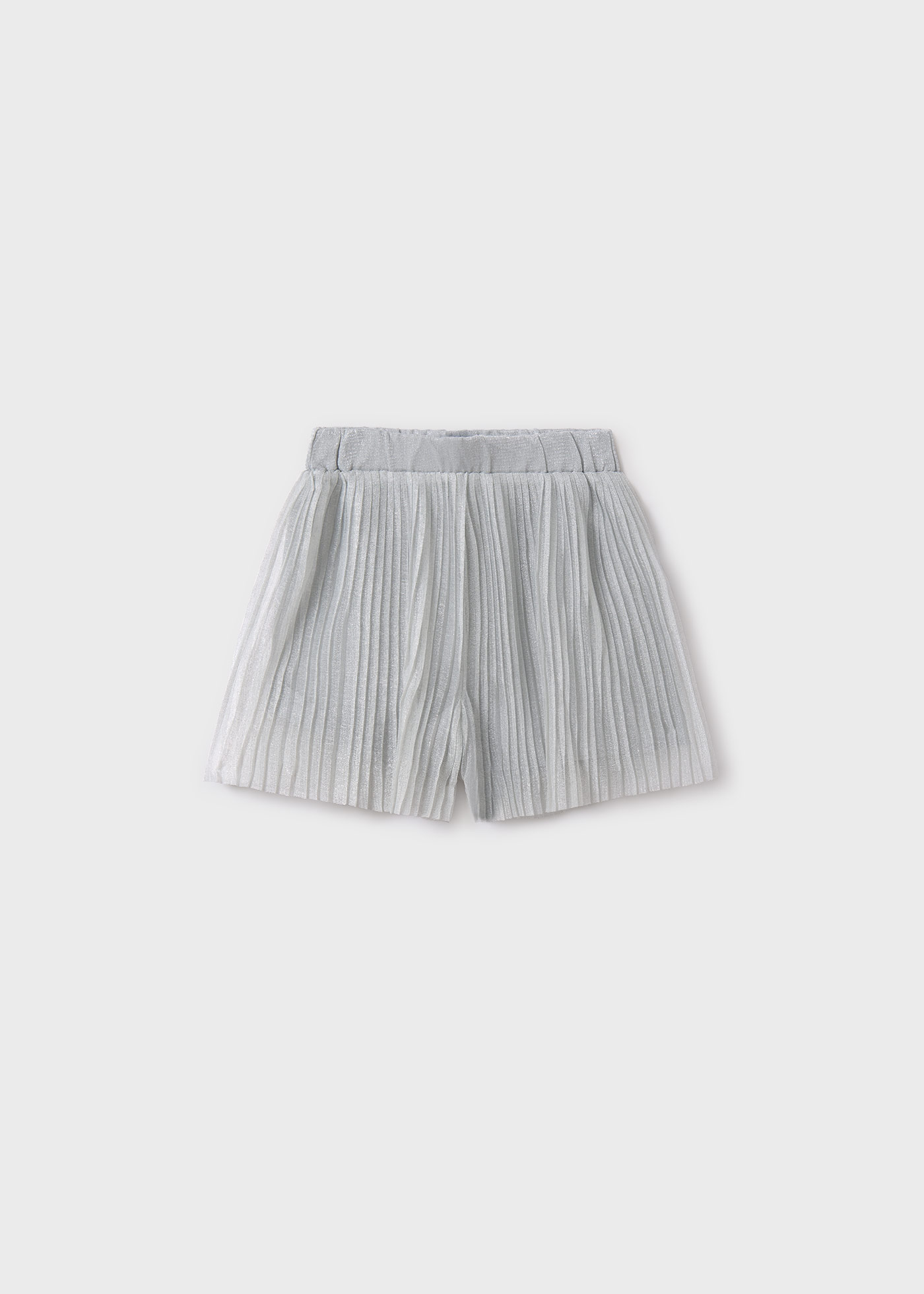 Pantalón corto plisado chica