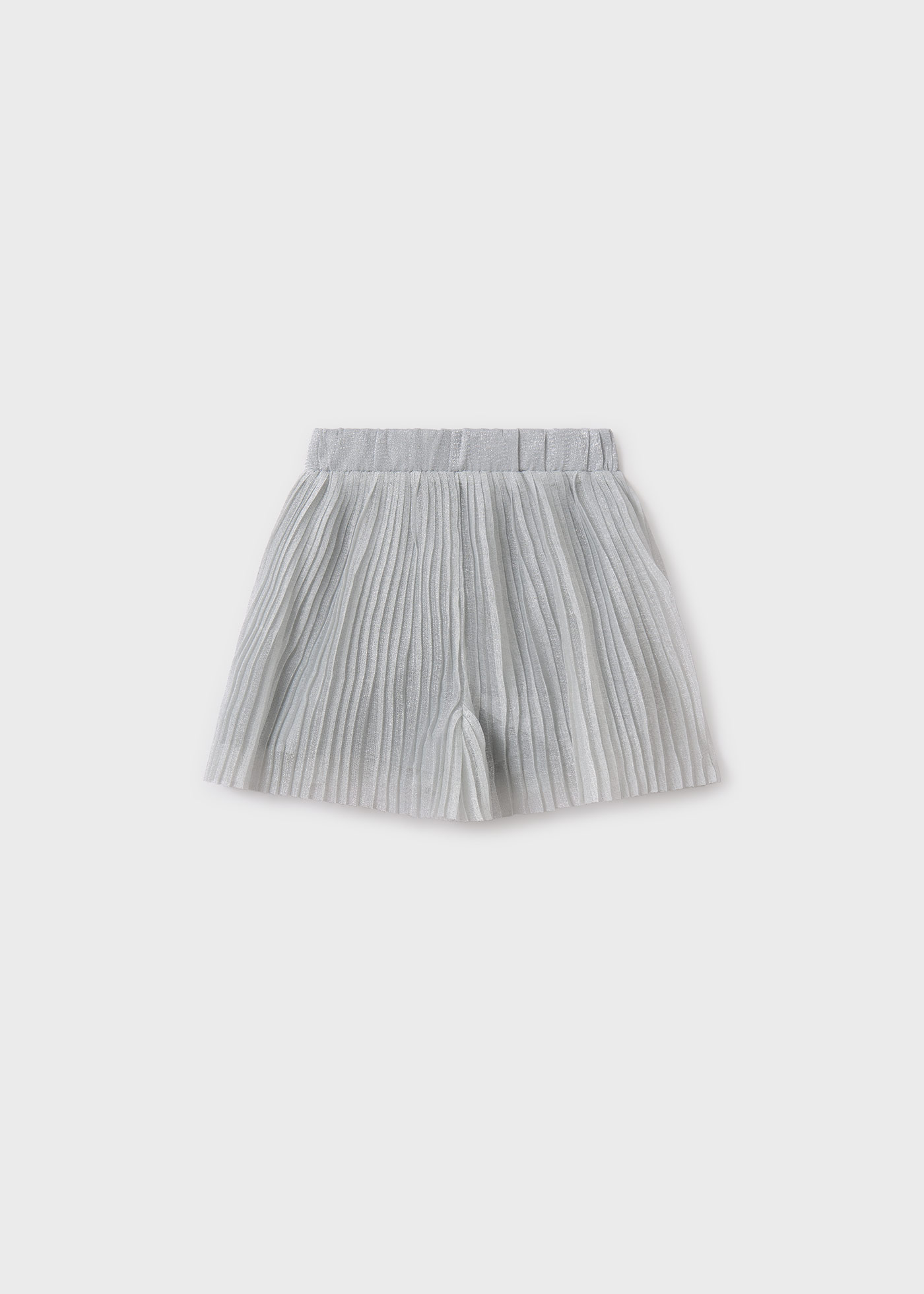 Pantalón corto plisado chica