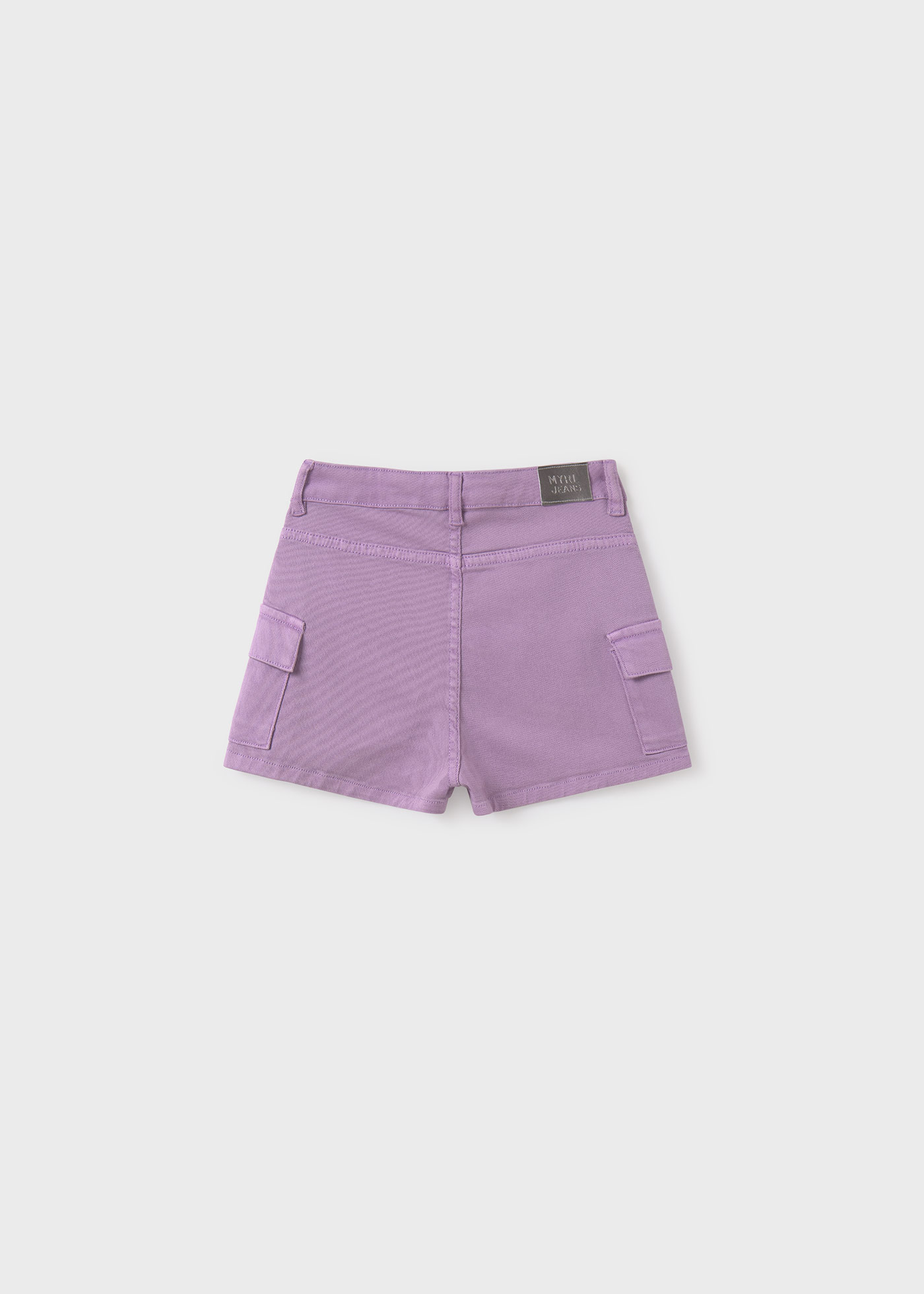 Pantalón corto cargo sarga chica