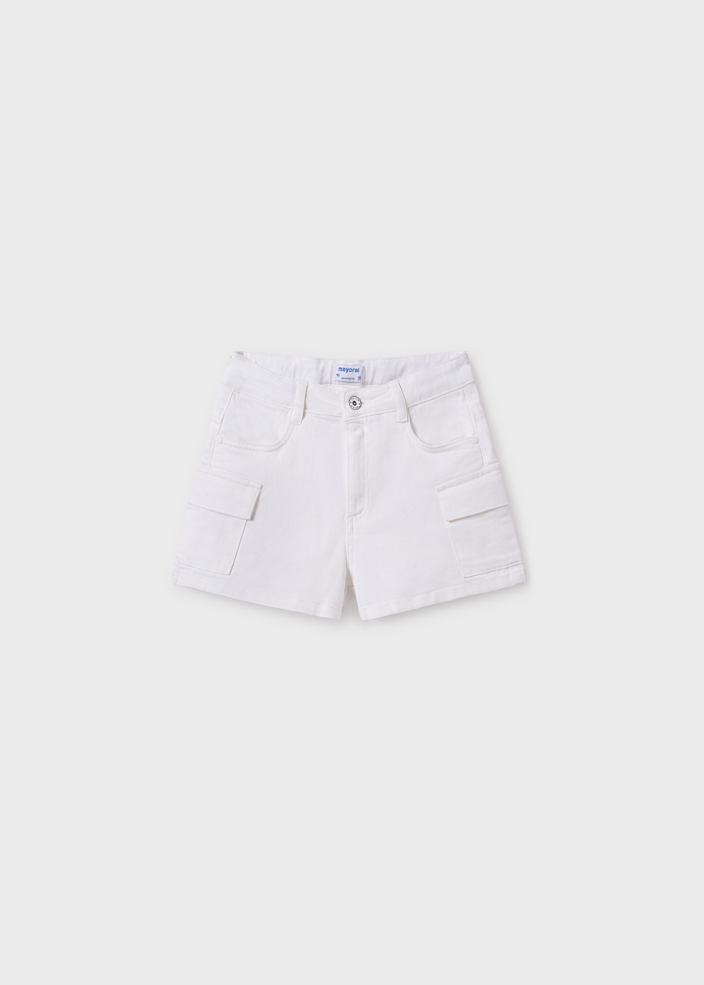 Pantaloni scurti cargo tercot fata