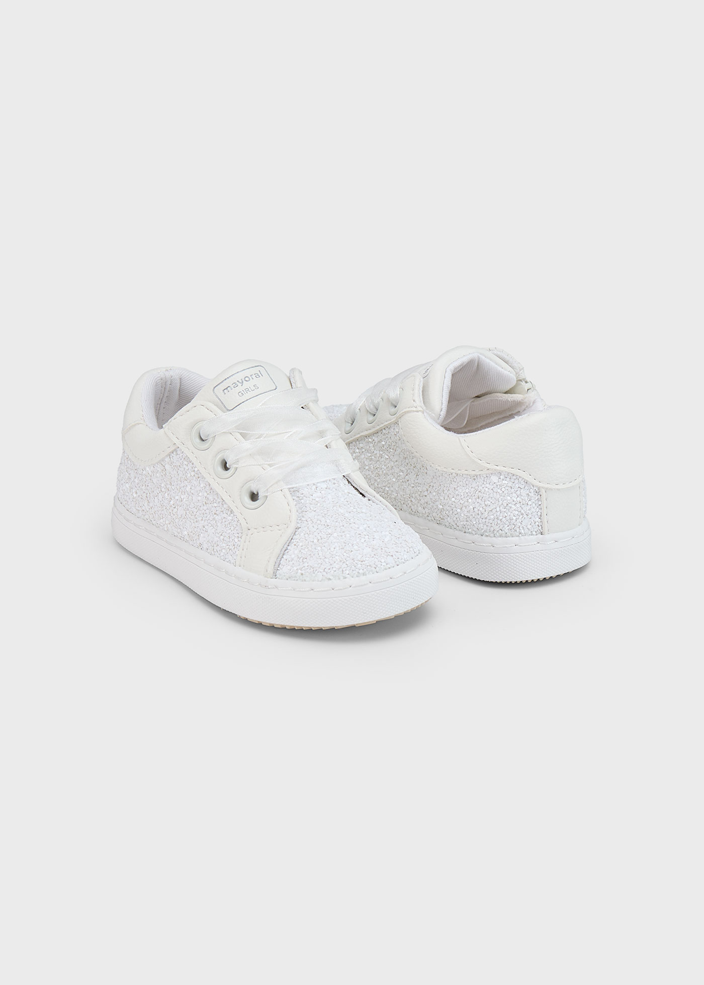 Baby glitter trainers