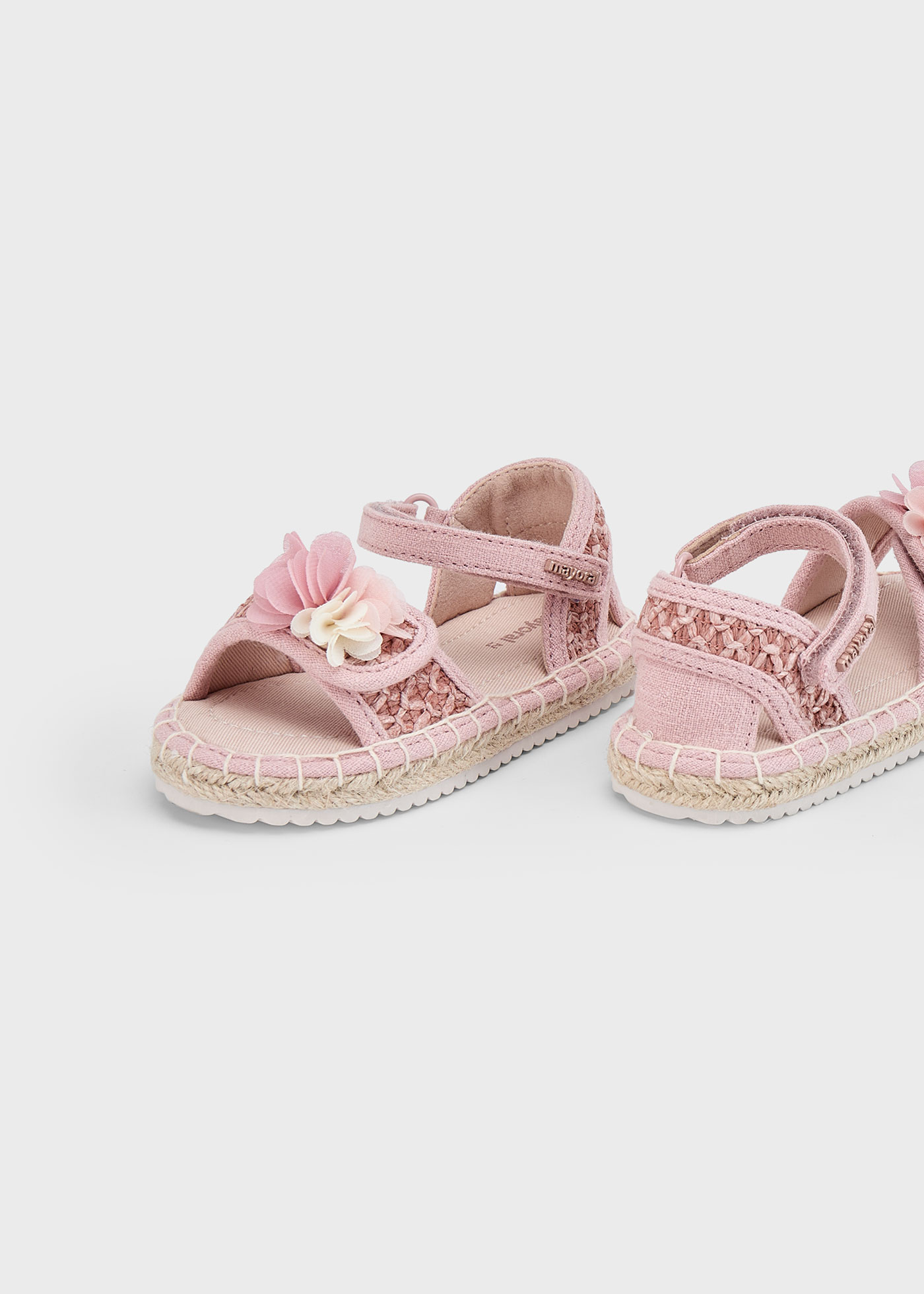 Baby jute sandals