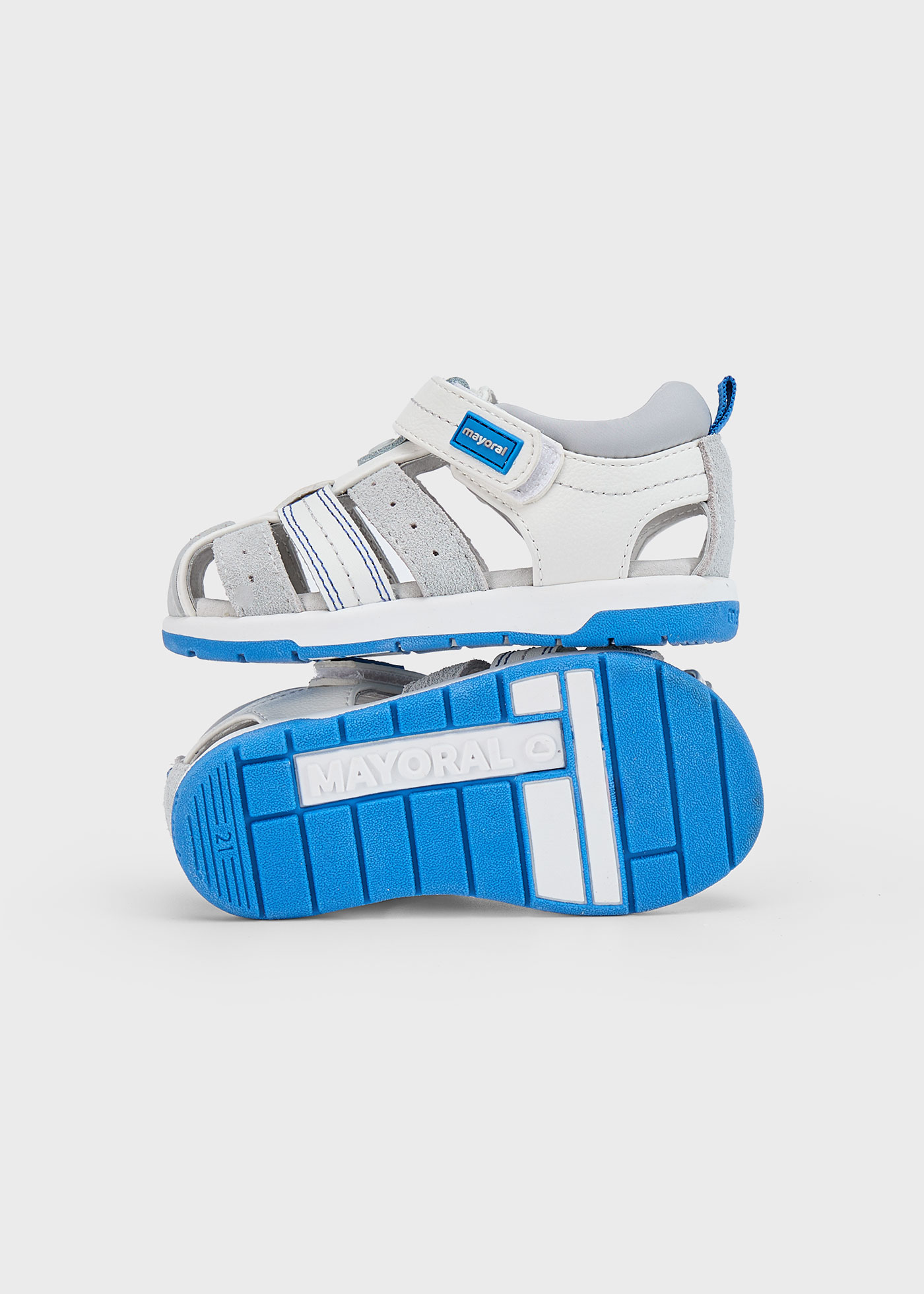 Sandali ragnetto pelle neonato