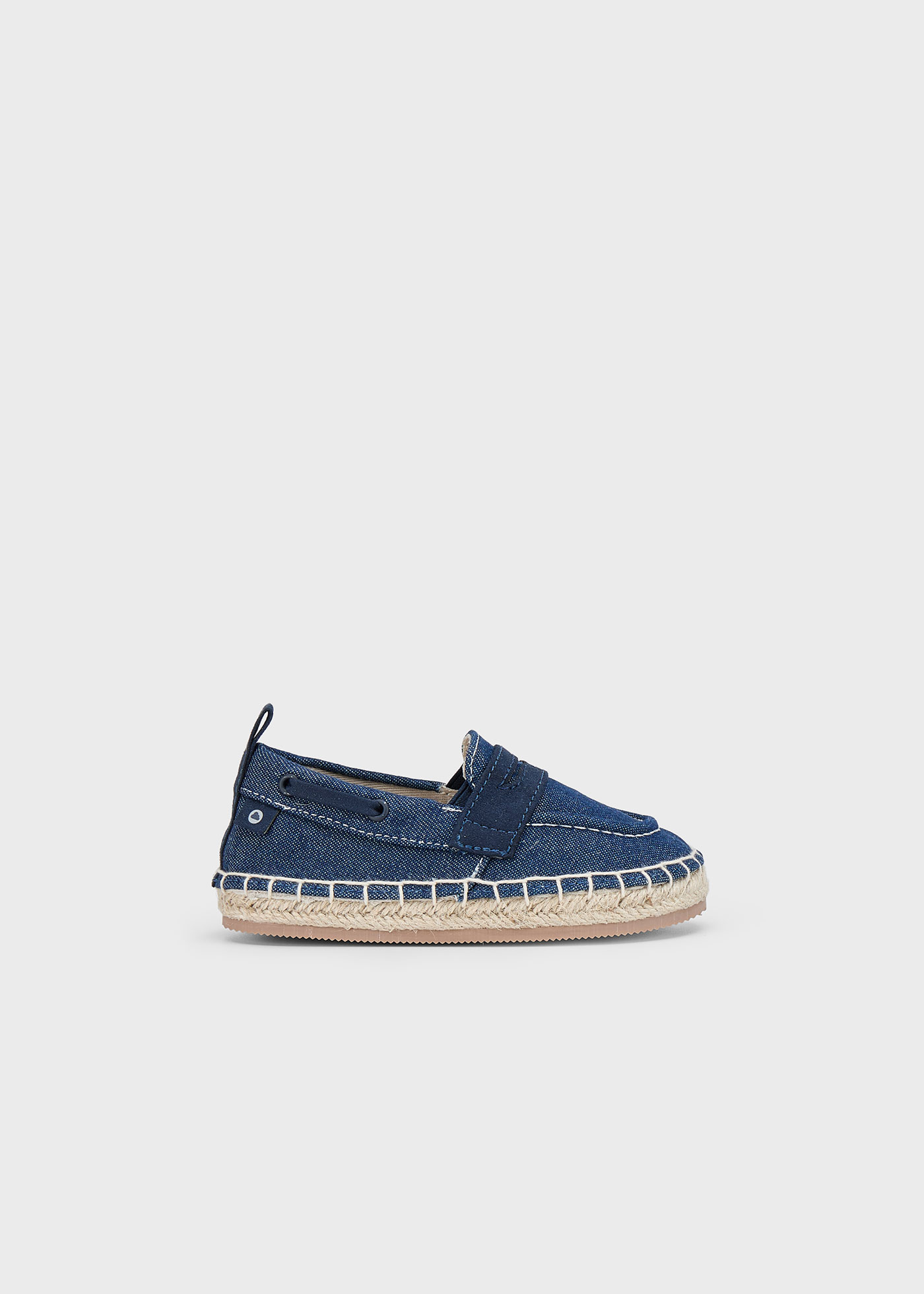 Espadrile tip mocasini bebe