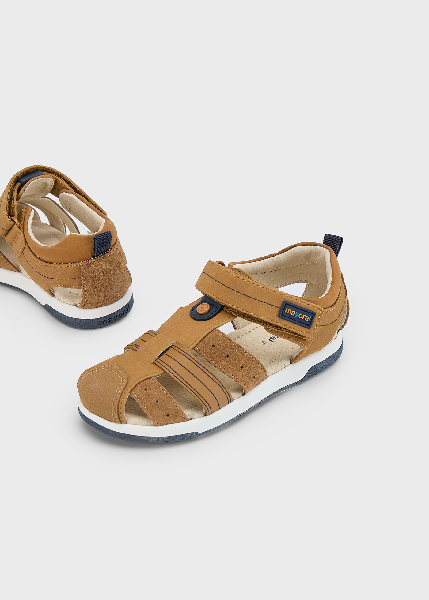 Sandale piele baiat