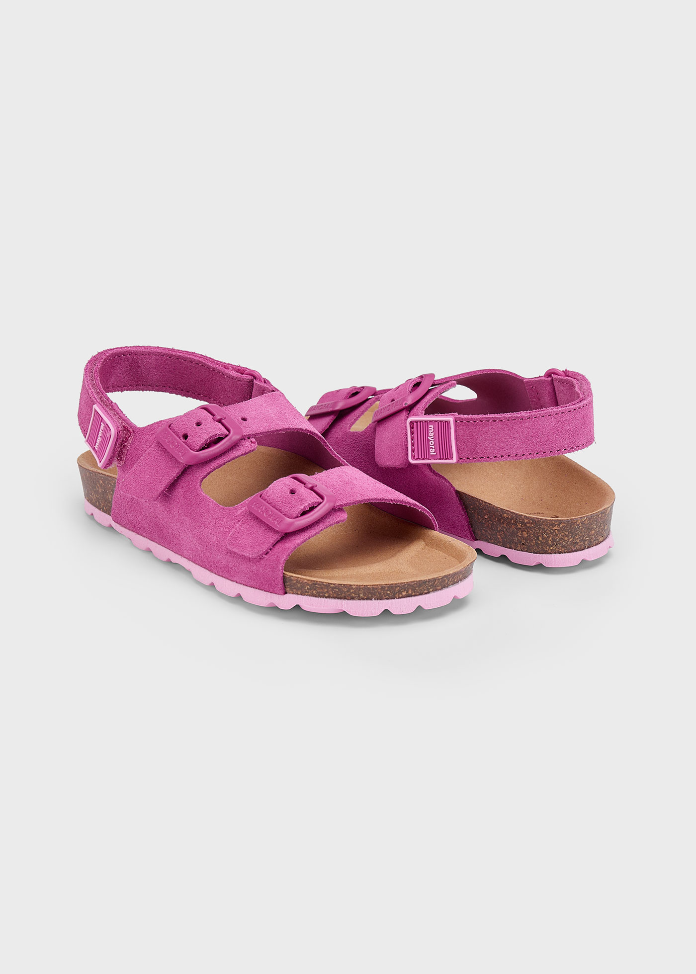 Sandali fibbie pelle bambino e bambina