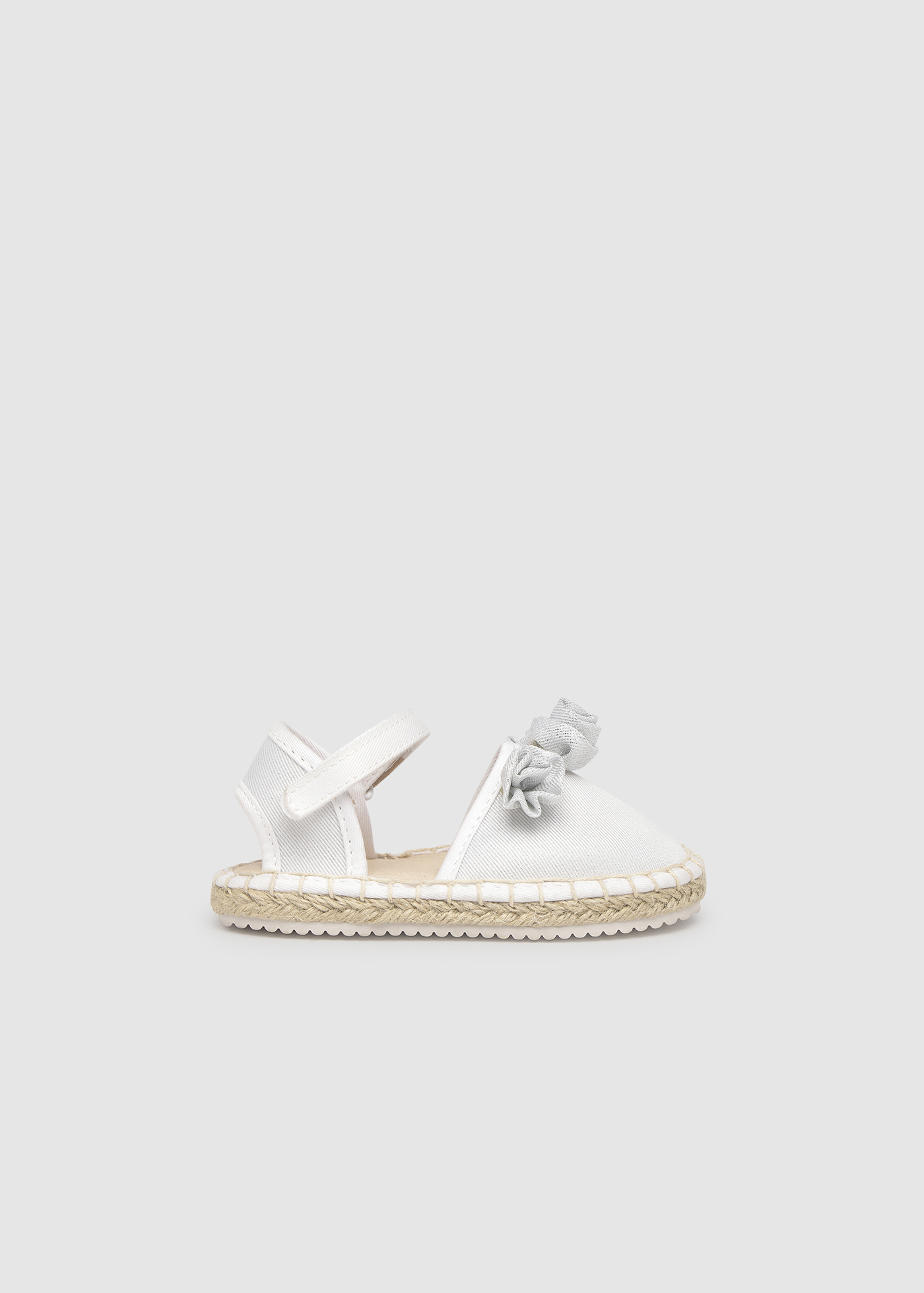 Espadrillas fiori neonata