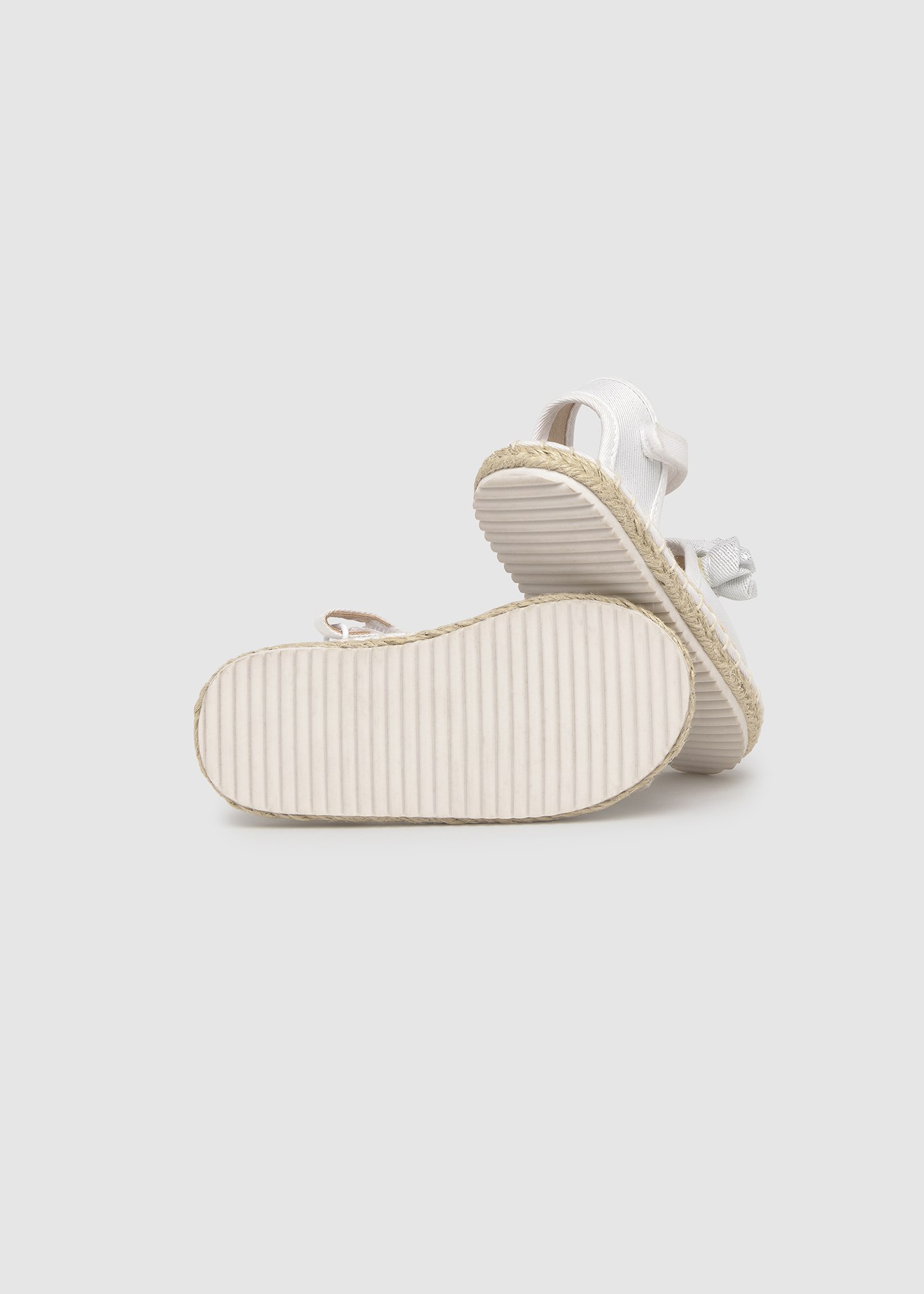 Espadrillas fiori neonata