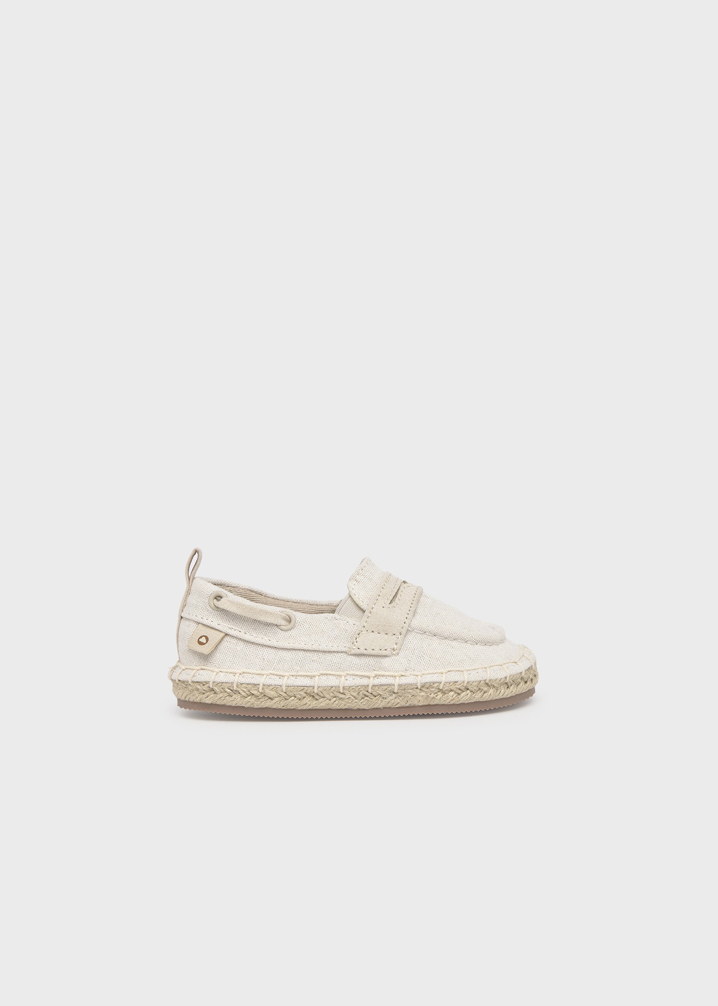 Espadrile tip mocasini bebe