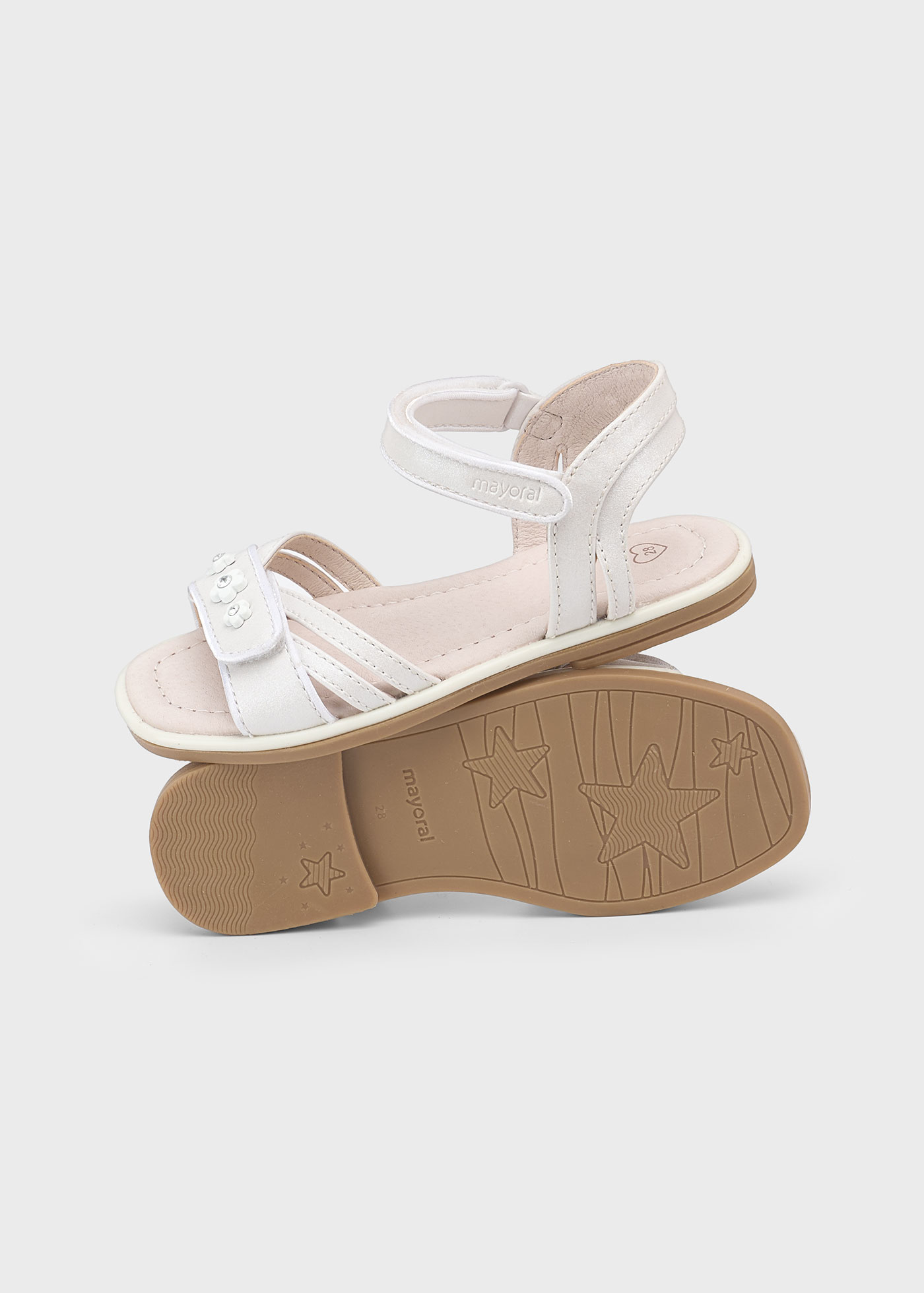 Sandali glitter bambina