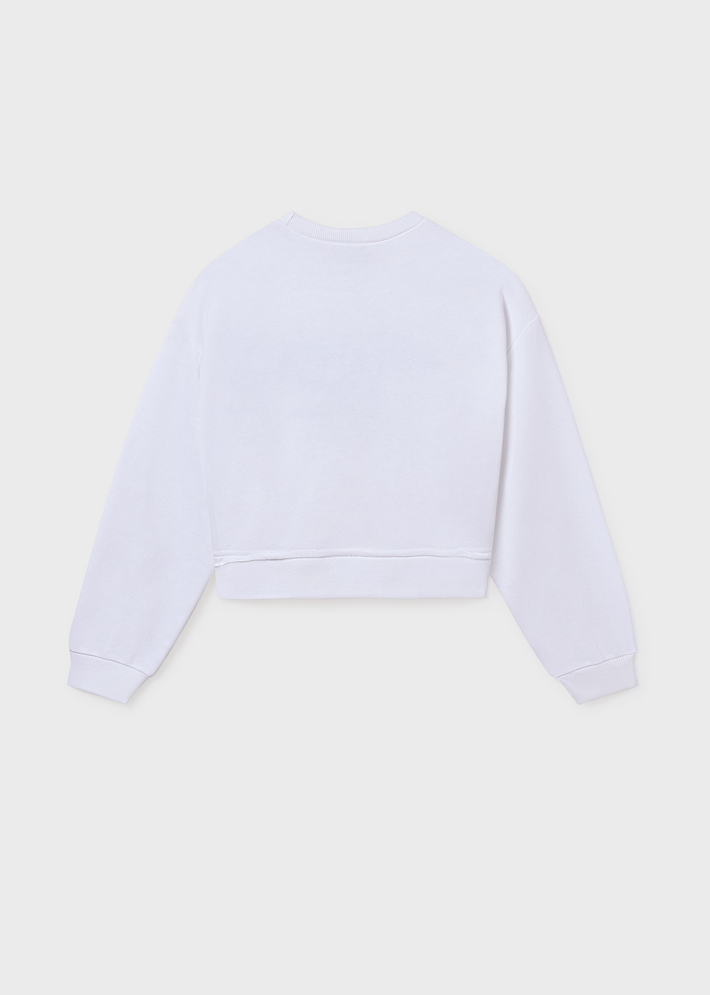 Sudadera bordada chica