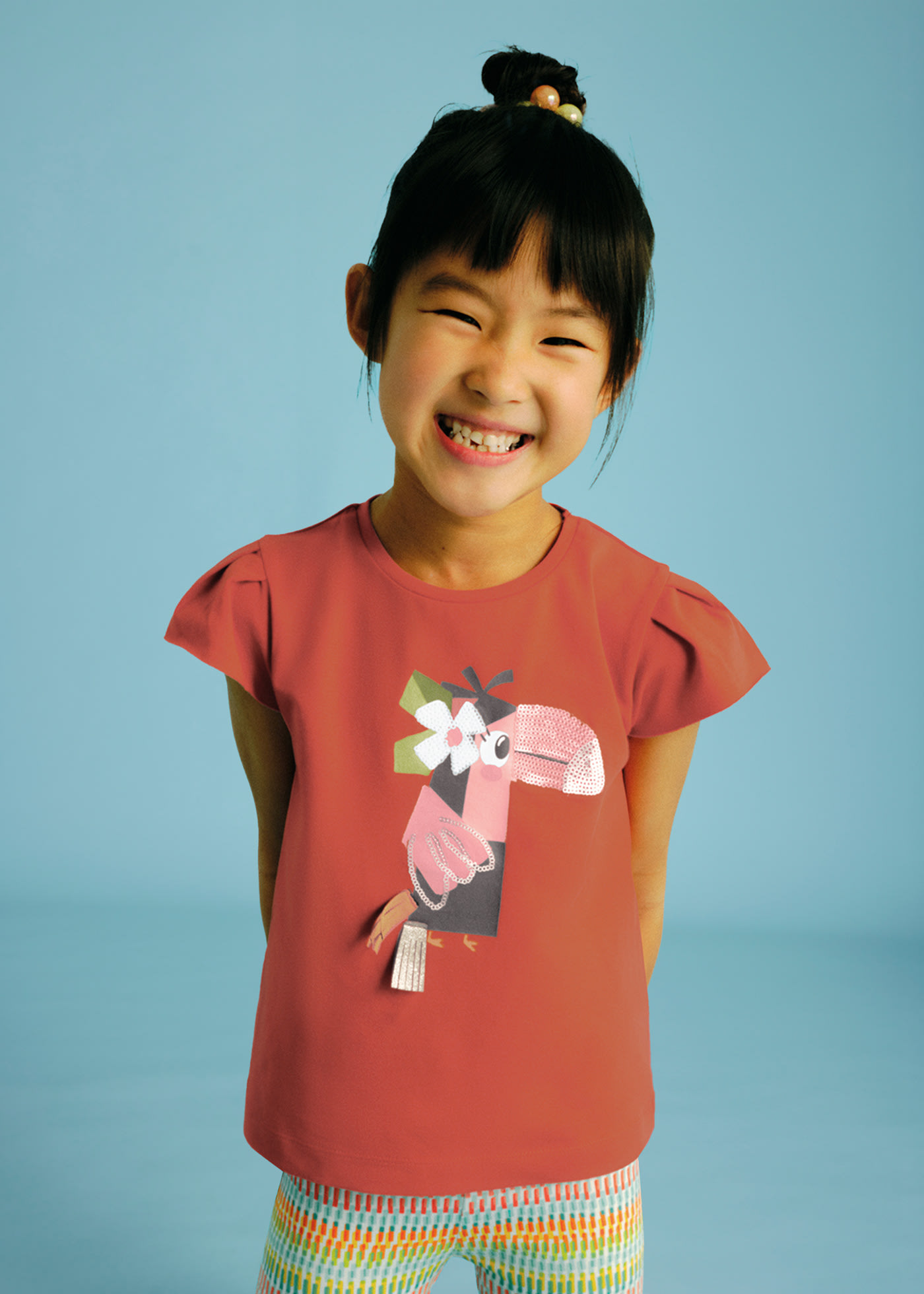 Camiseta dibujo niña