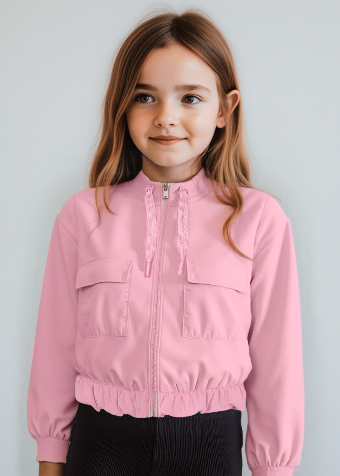 Felpa contrasti bambina