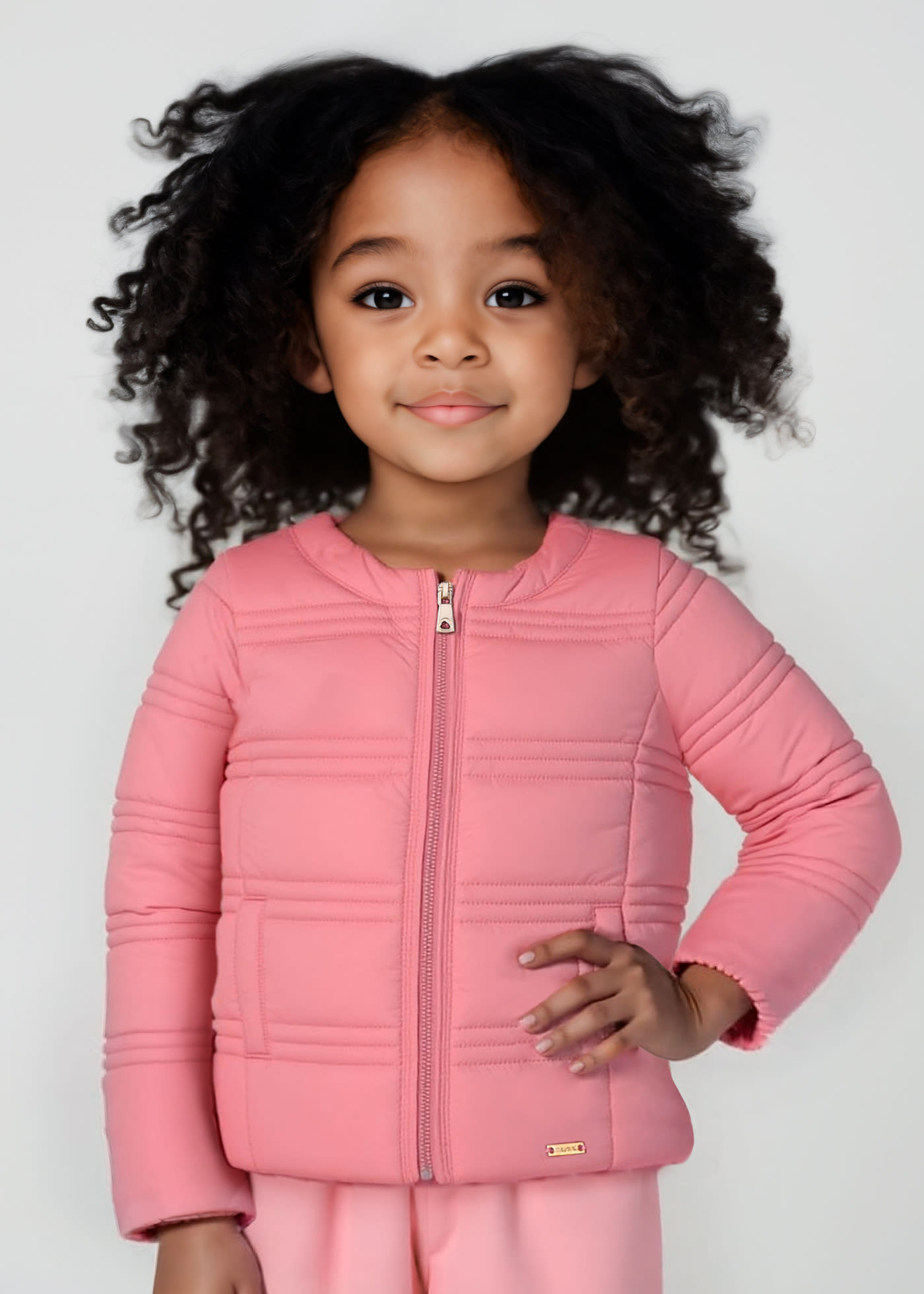 Chaqueta acolchada ligera niña