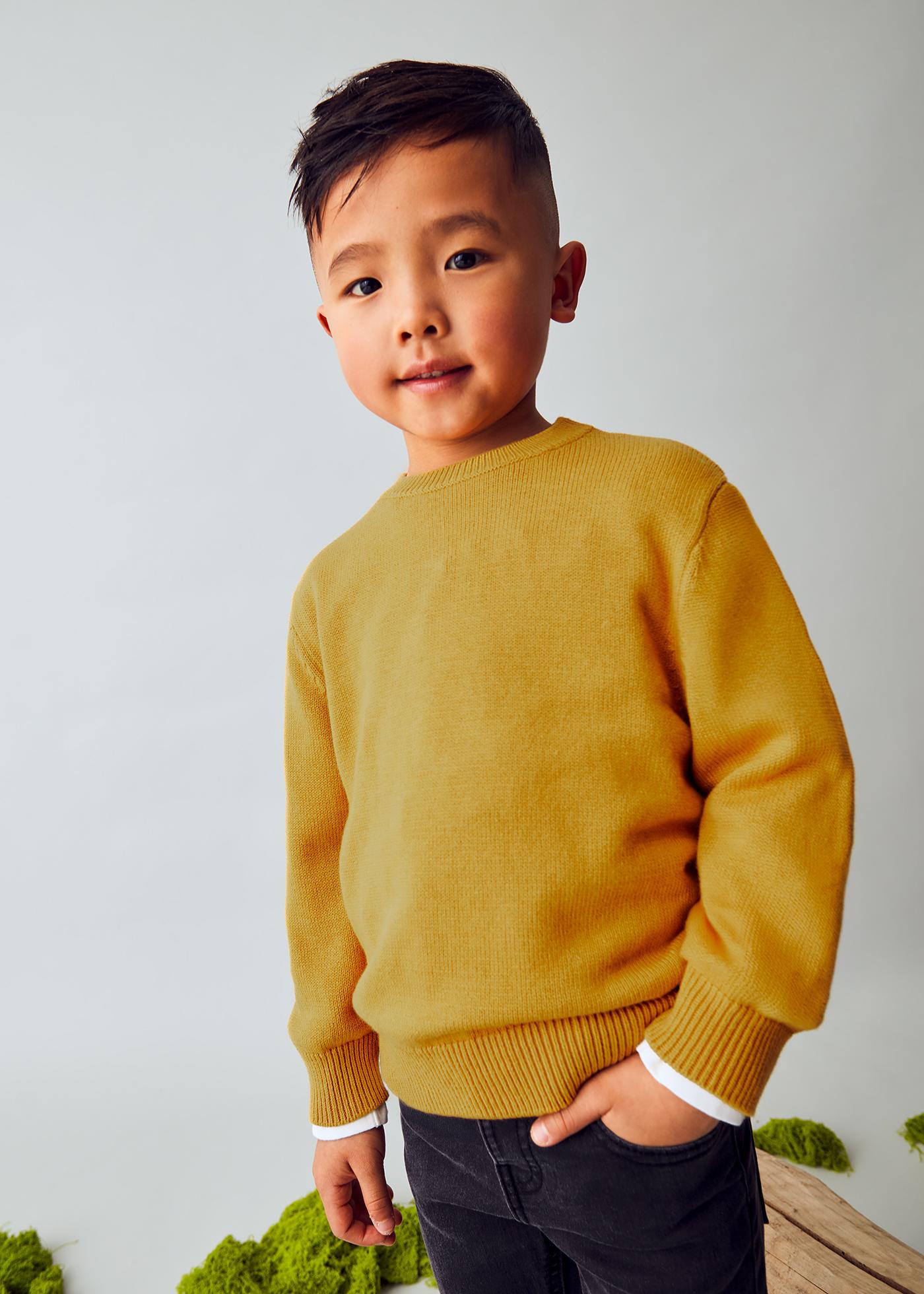 Pullover Basic Jungen