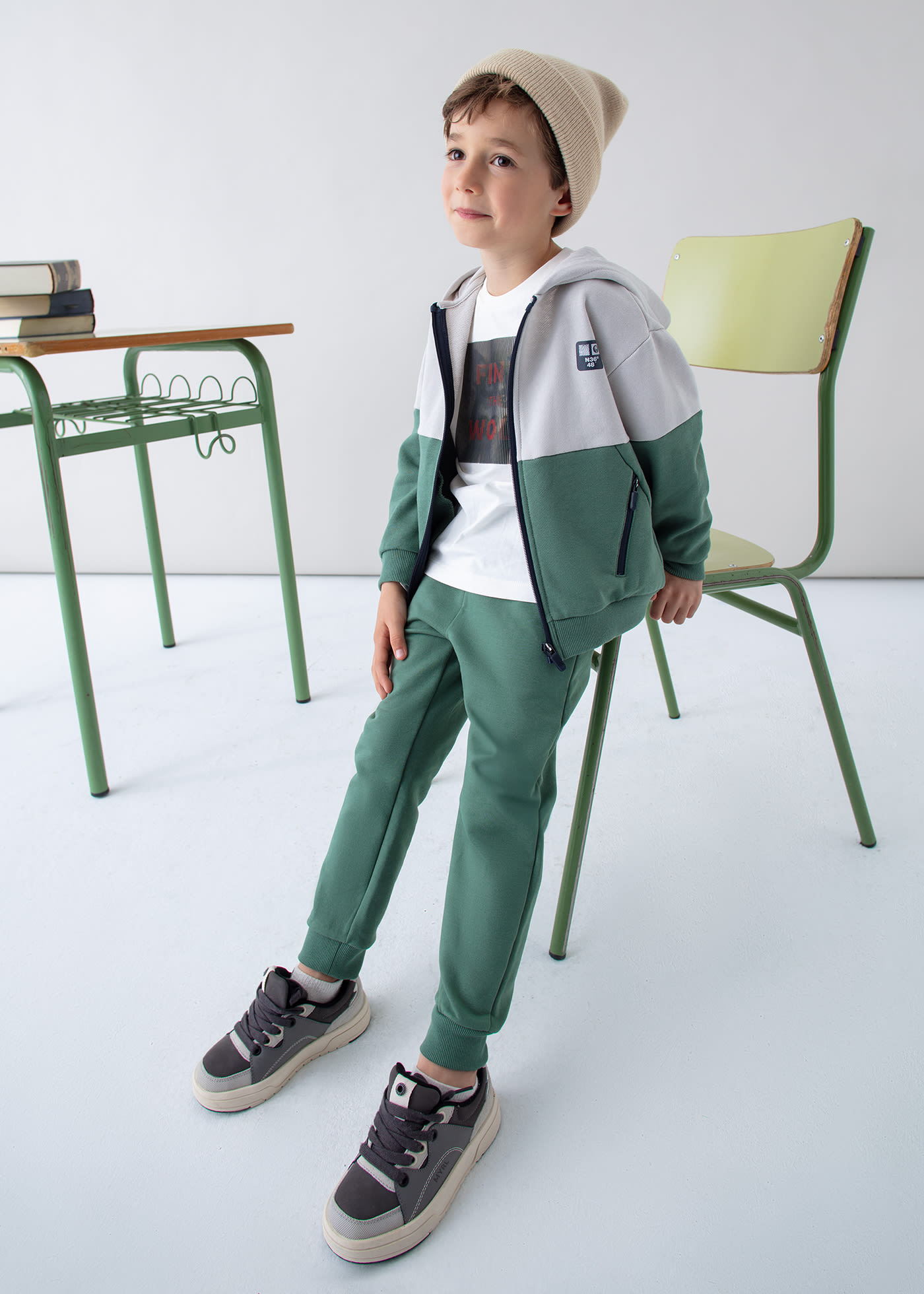 Pantalón de chándal básico niño