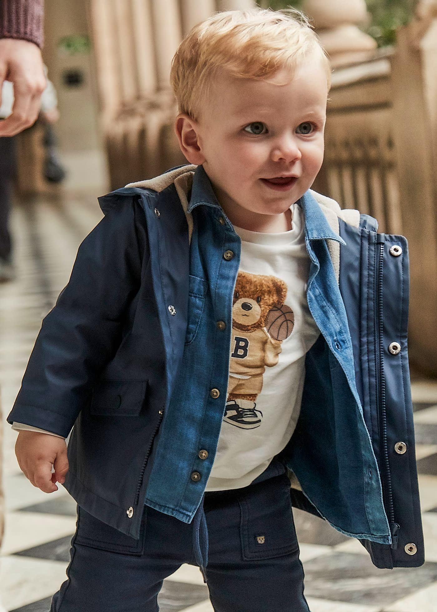Manteau imperméable bébé