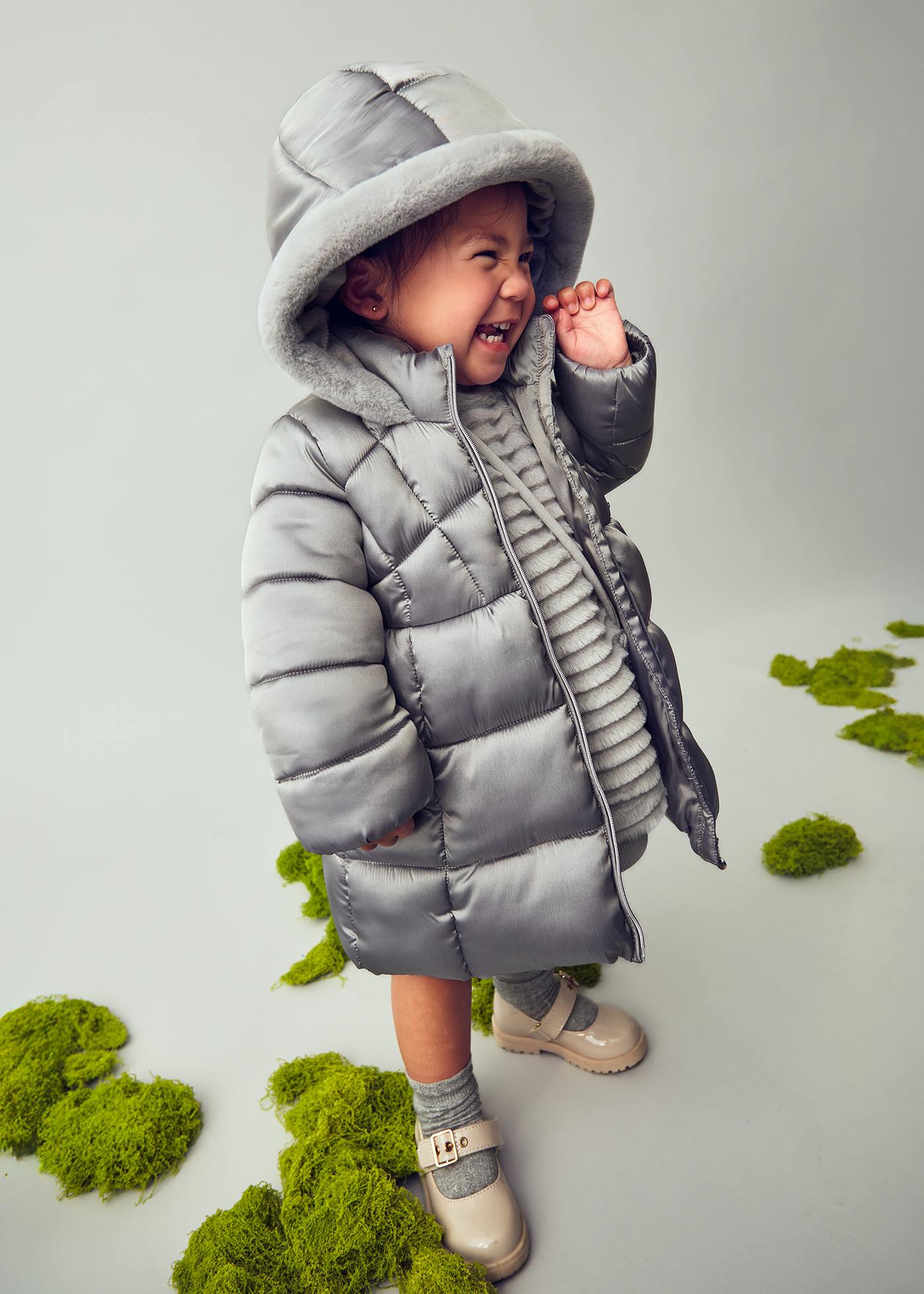 Lange Winterjacke Baby