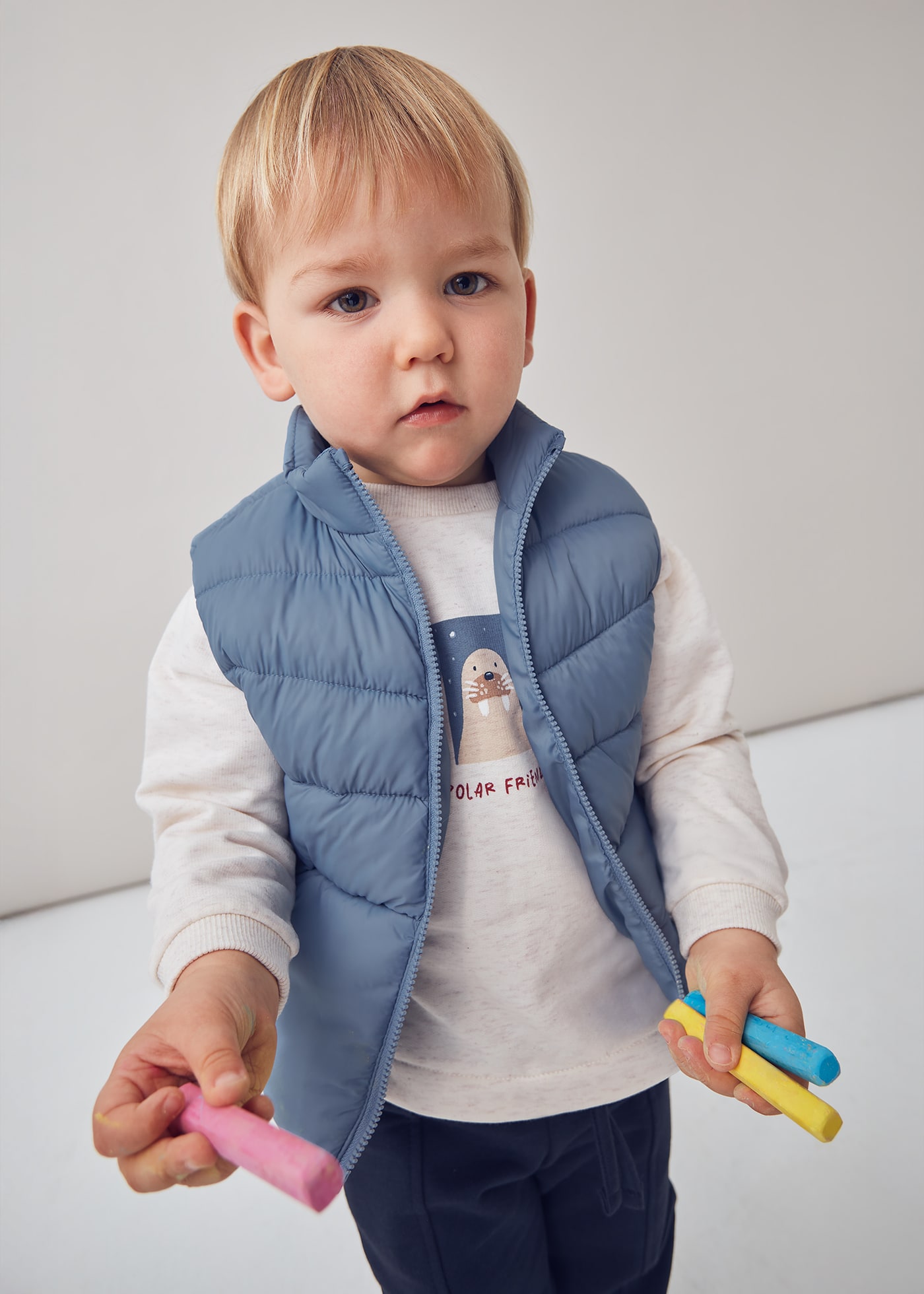 Baby 3 piece gilet set