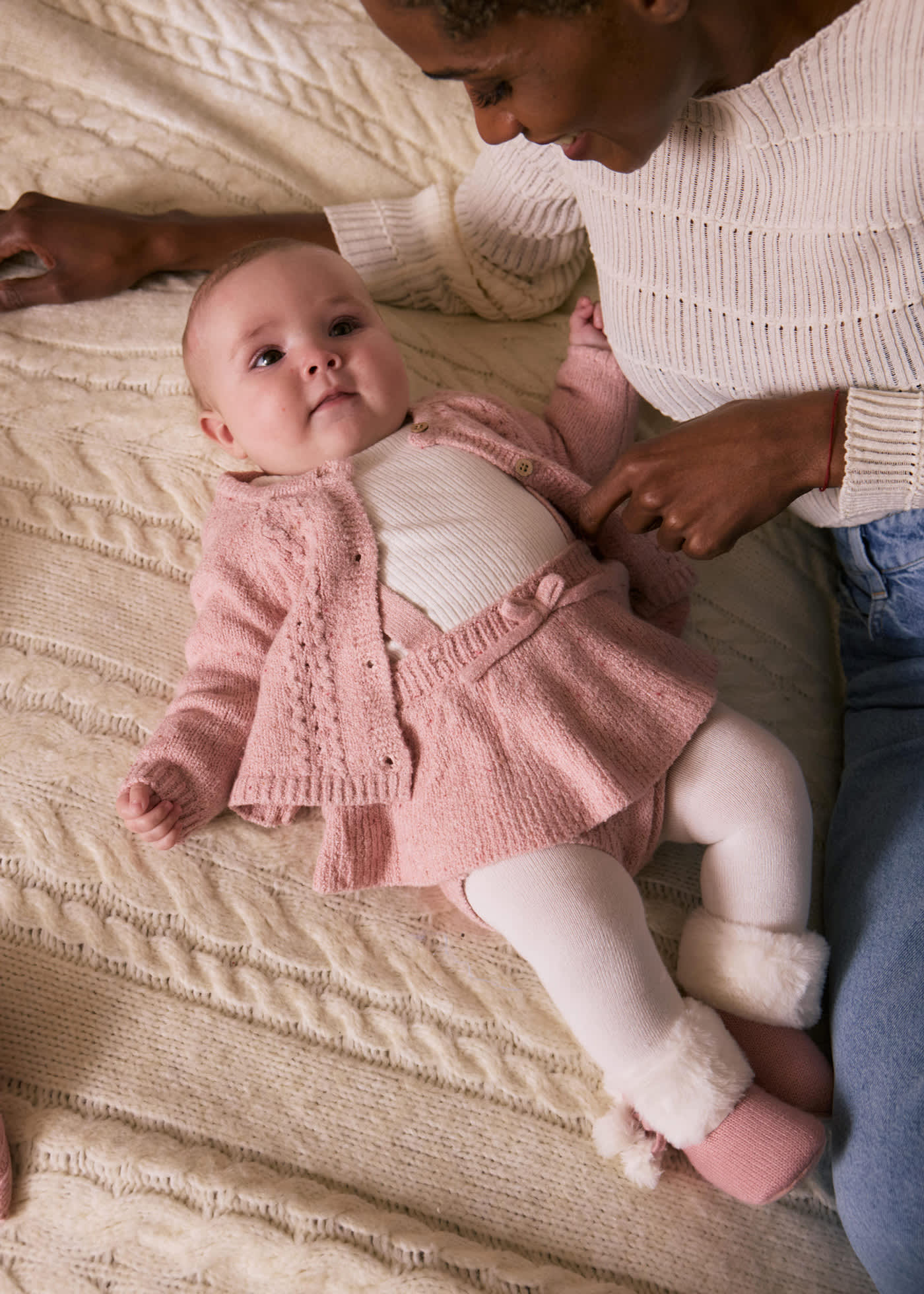 Newborn 3 piece skirt set