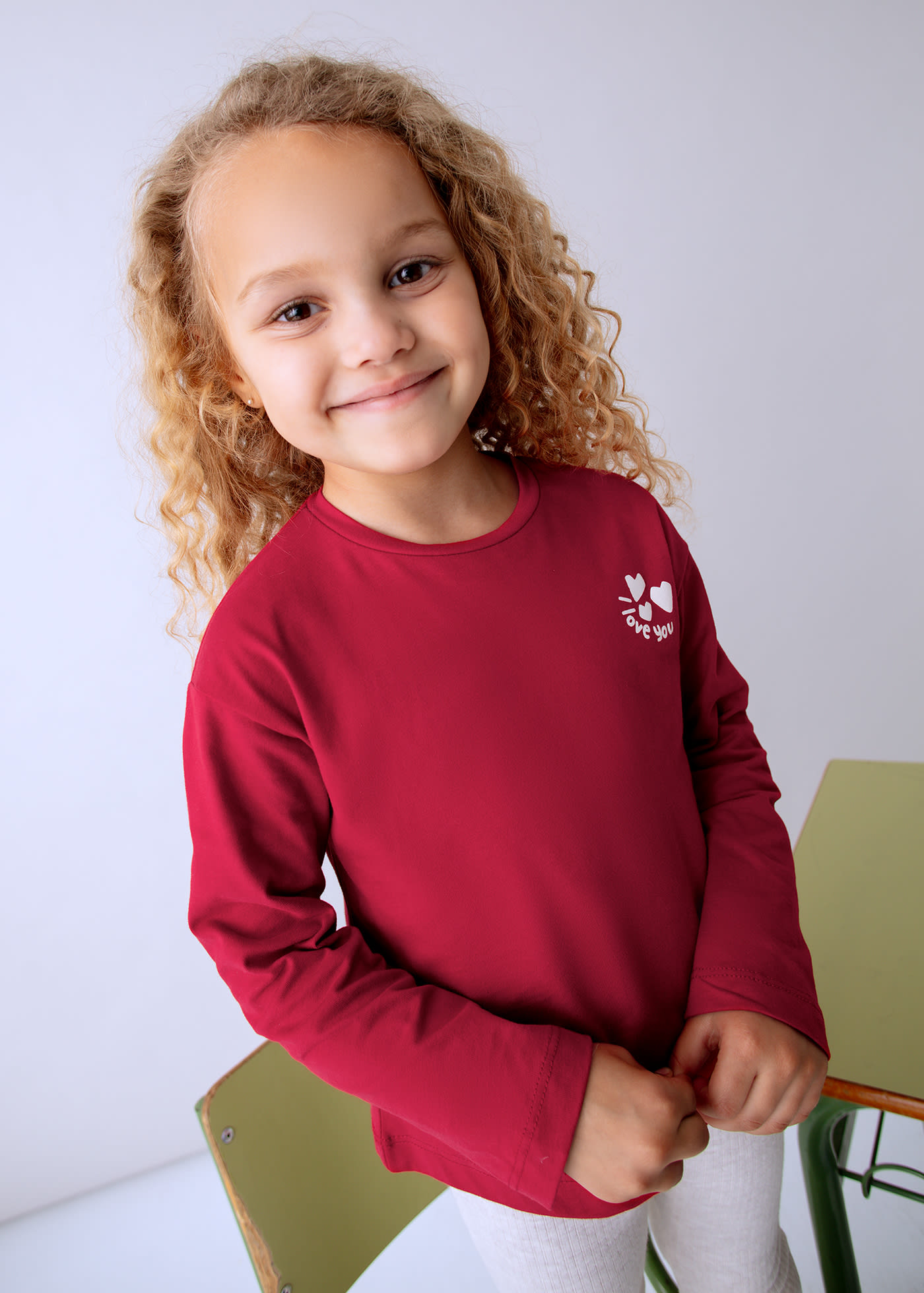 Girls long sleeved doll t-shirt