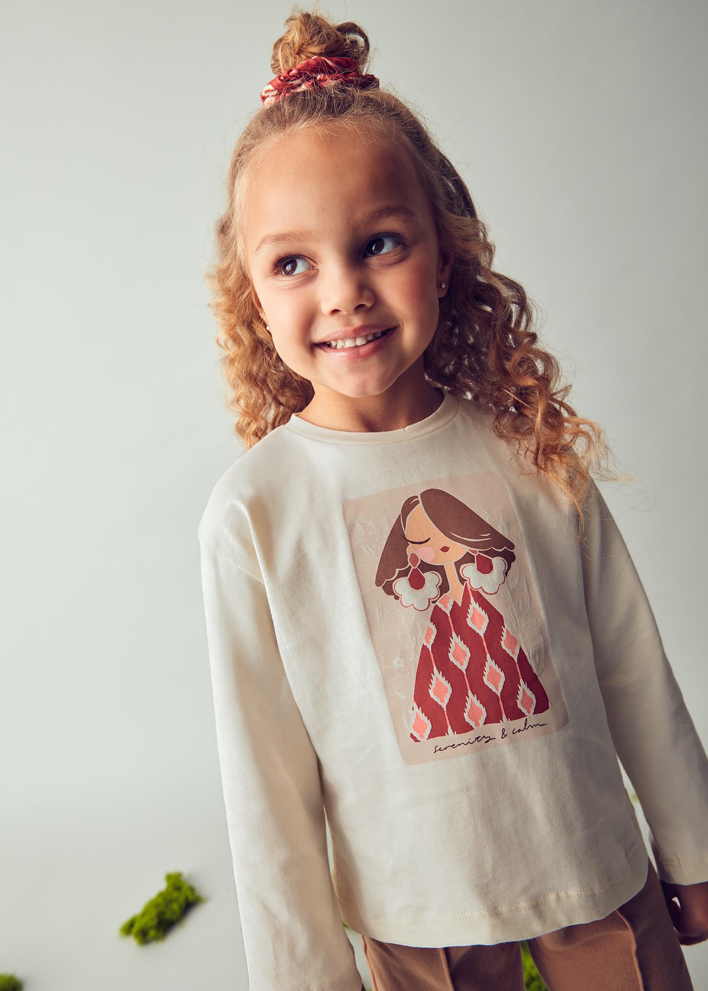 Tricou cu elastic de par fetita Tricou cu elastic de par fetita