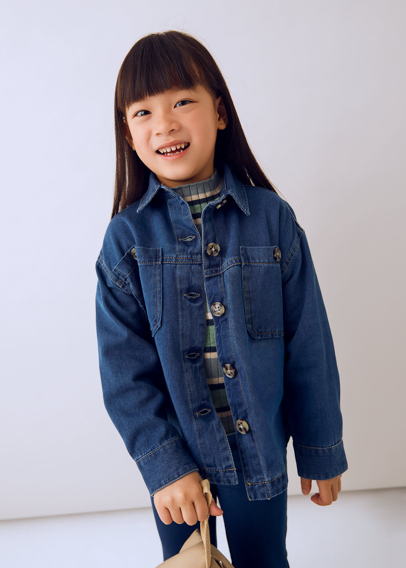 Overshirt jeans unisex