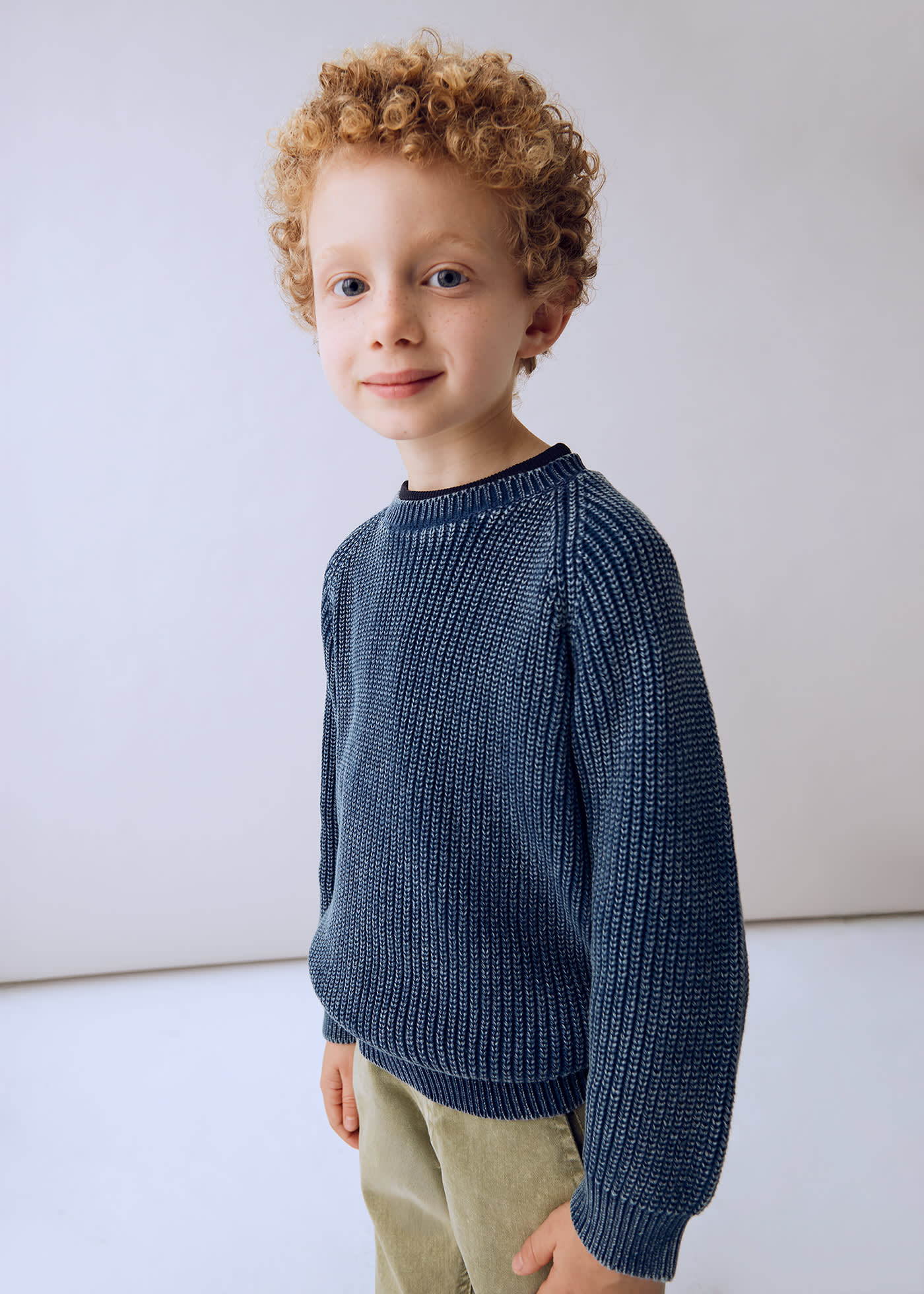 Maglione etichetta bambino