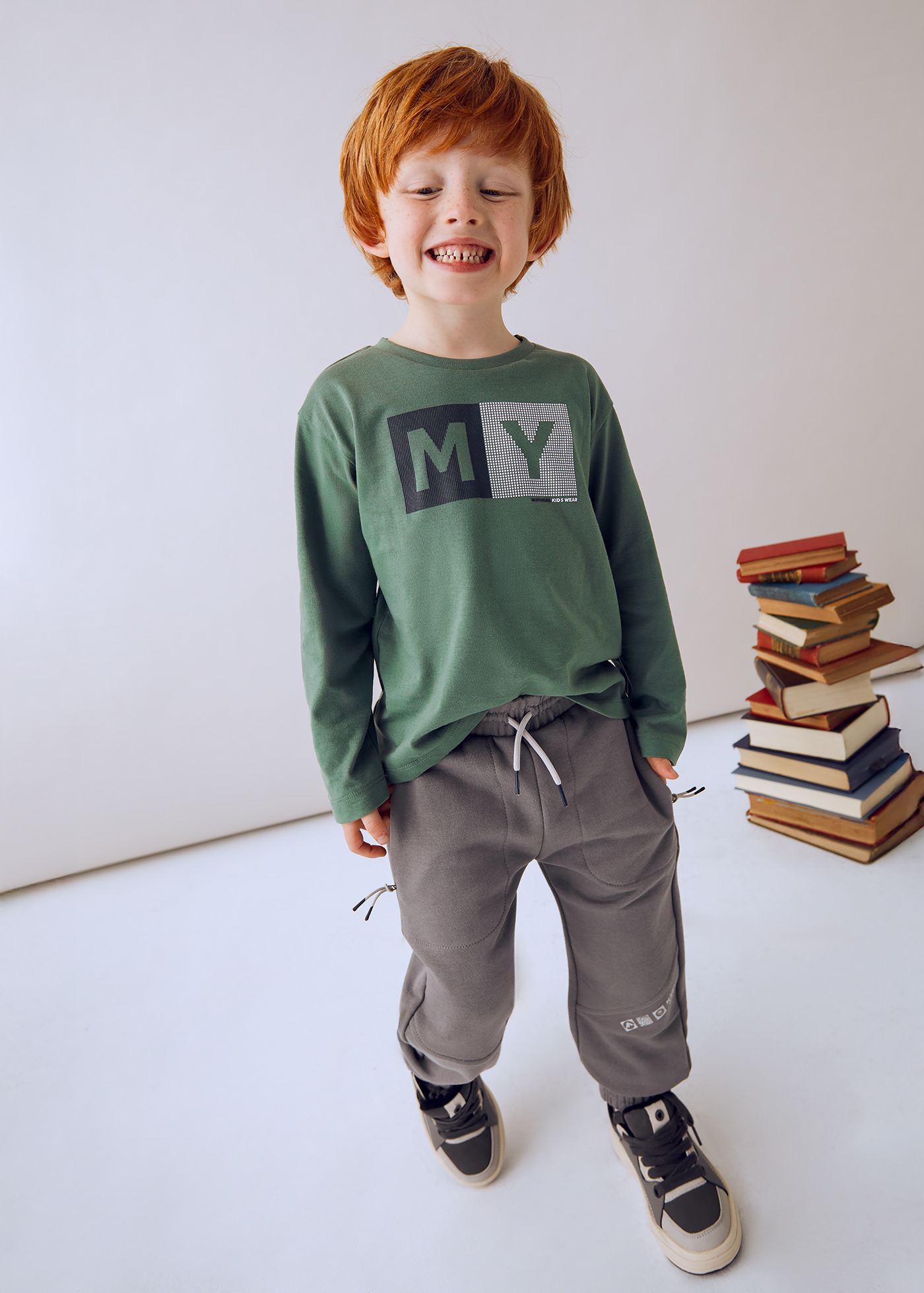 Boy Fleece Joggers