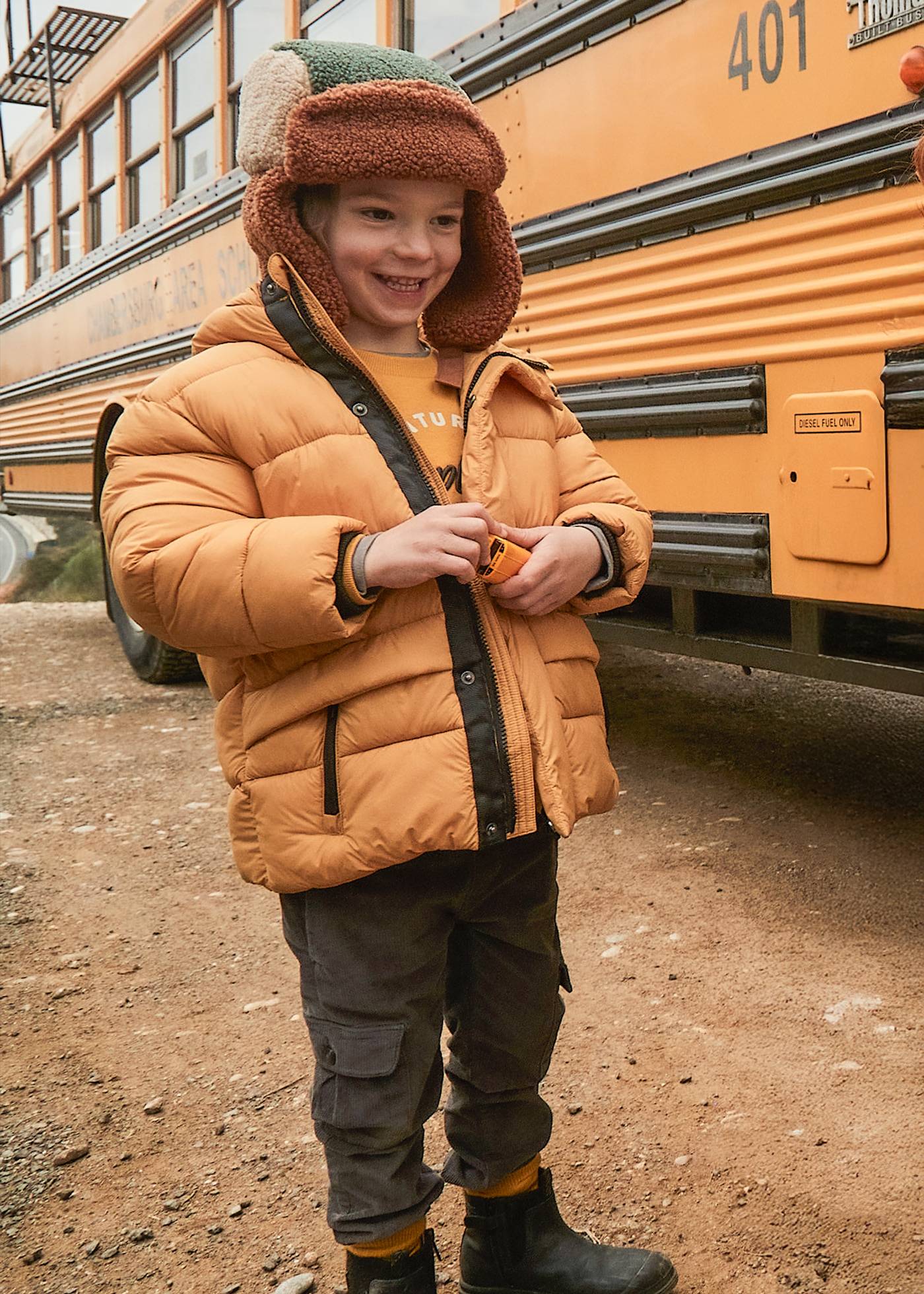 Cargo-Cordhose Jungen