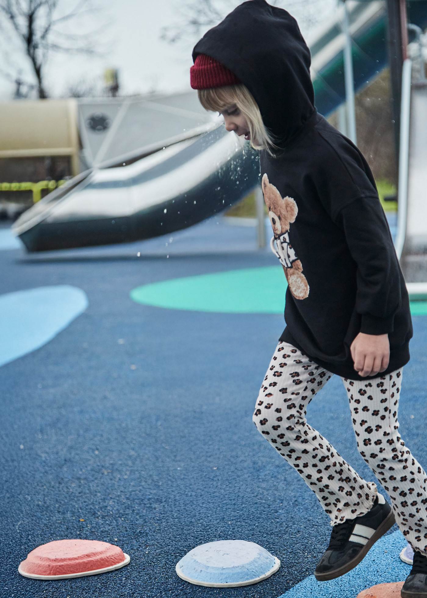 Leggings flare niña