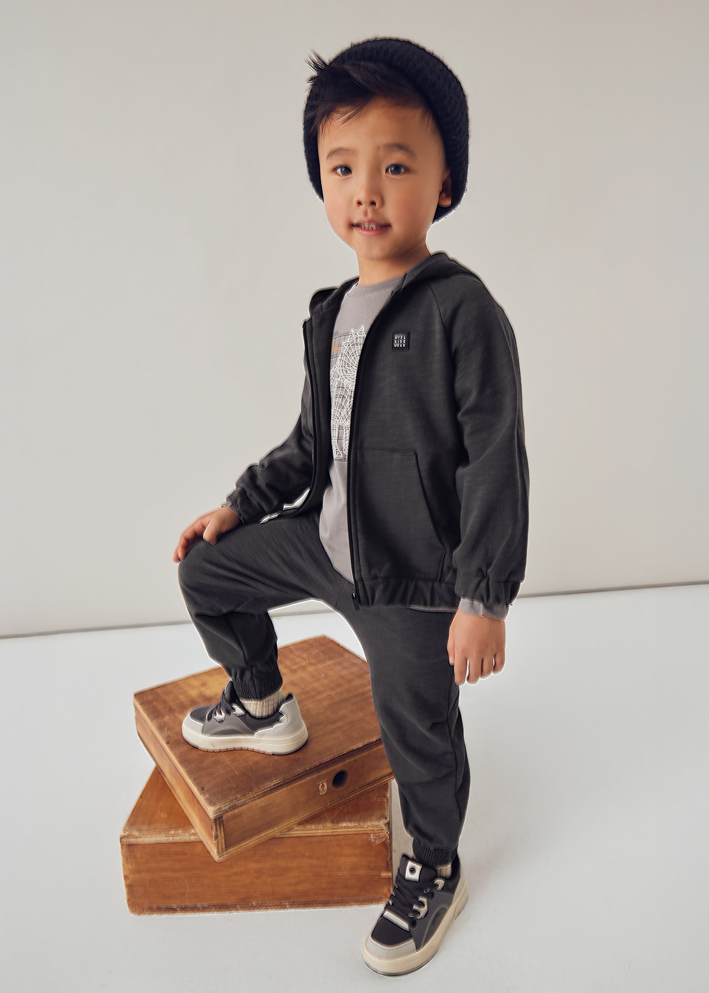 Unisex parachute tracksuit