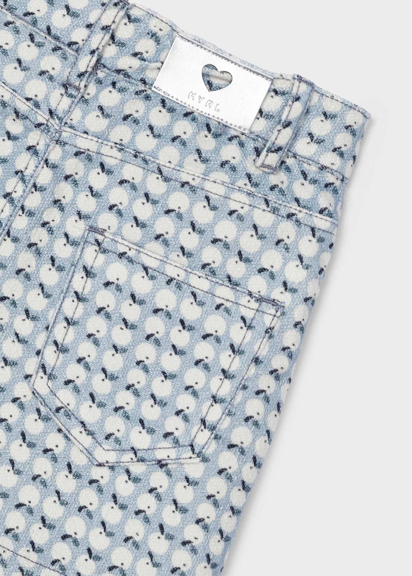 Gonna stampata bambina