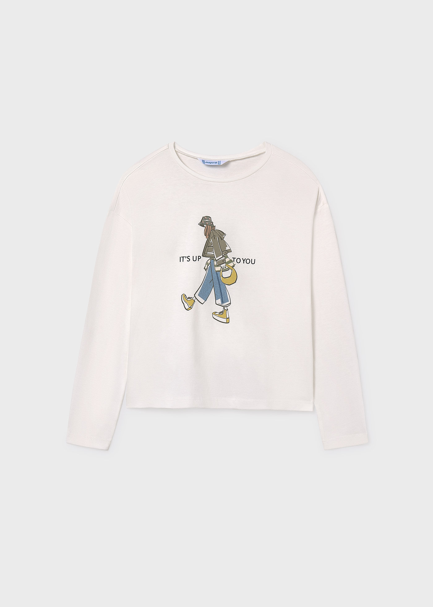 Camiseta gráfica chica