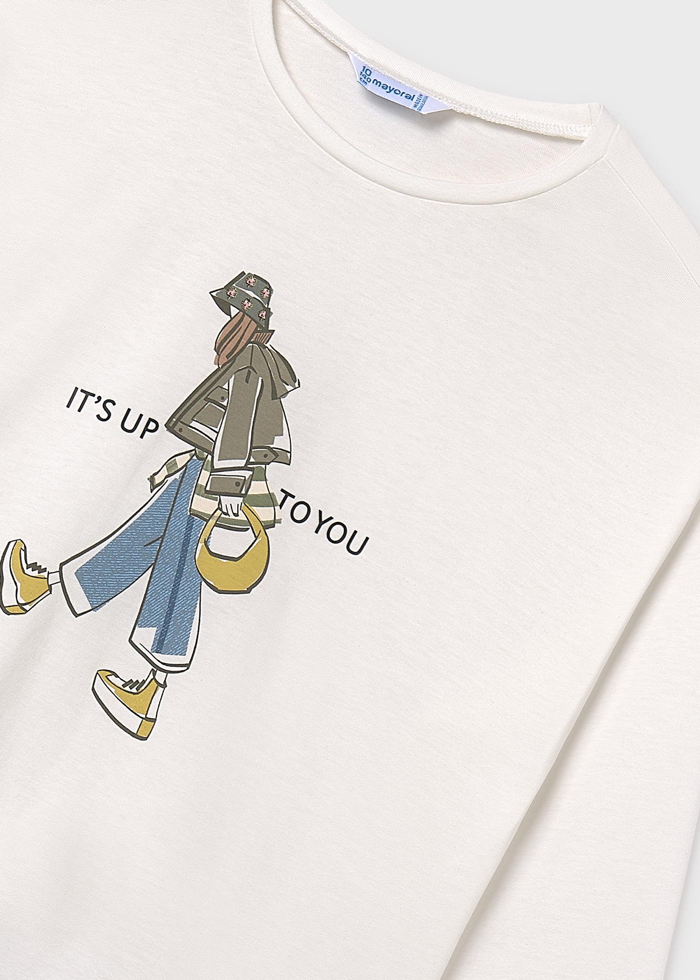 Camiseta gráfica chica