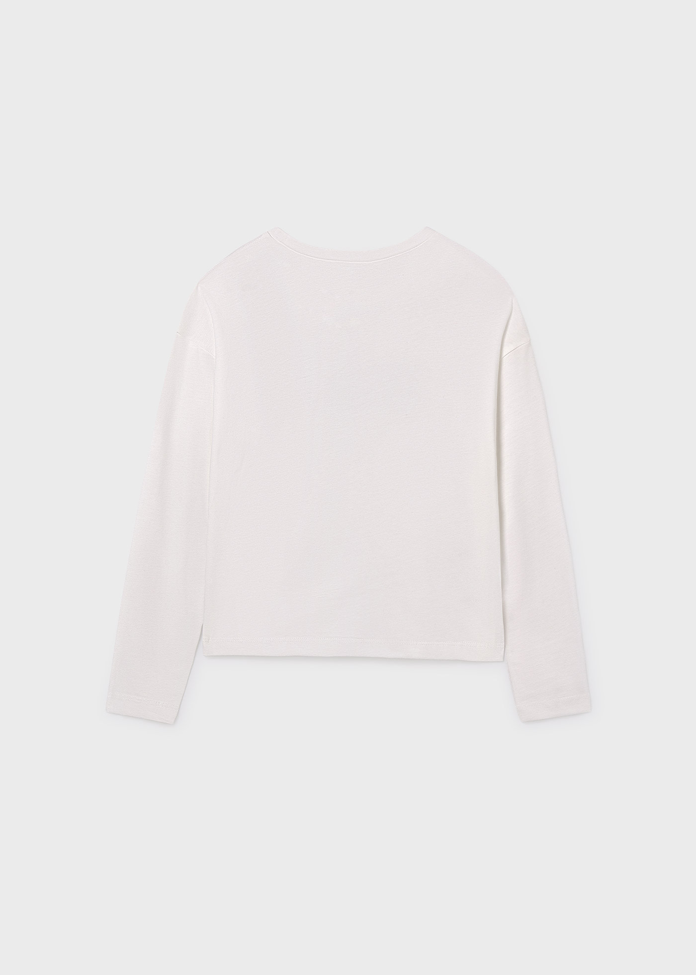 T-shirt basique texte fille