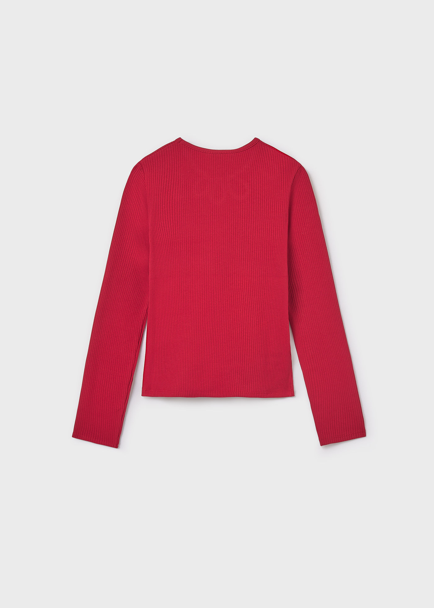 T-shirt canalé fille