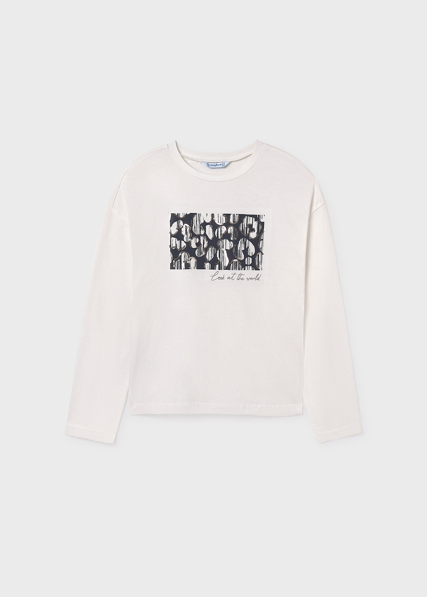 T-shirt graphisme fille