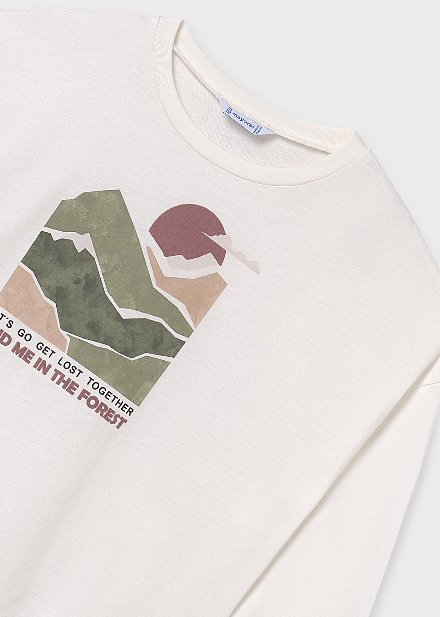 Camisola gráfica rapariga