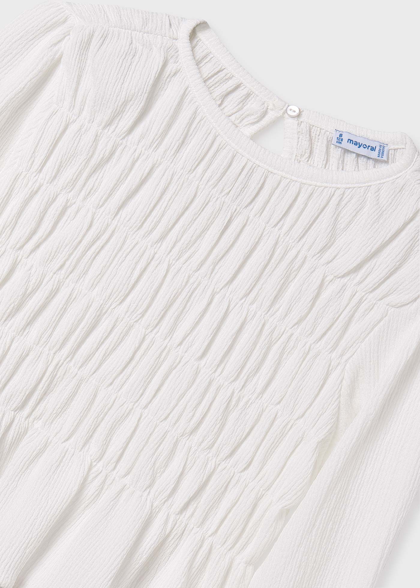 Blusa arricciata ragazza