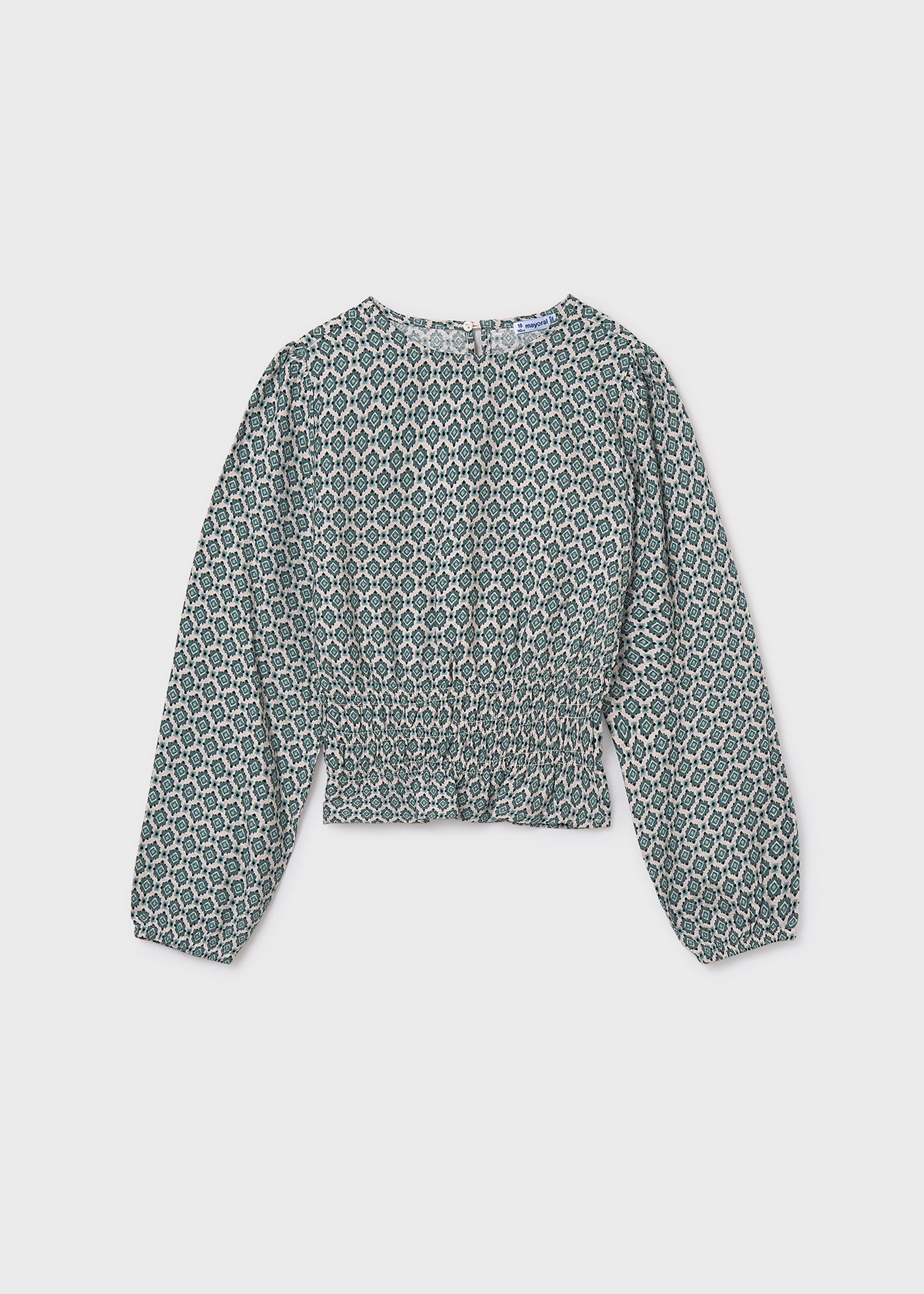Bluse gemustert Teenager Mädchen